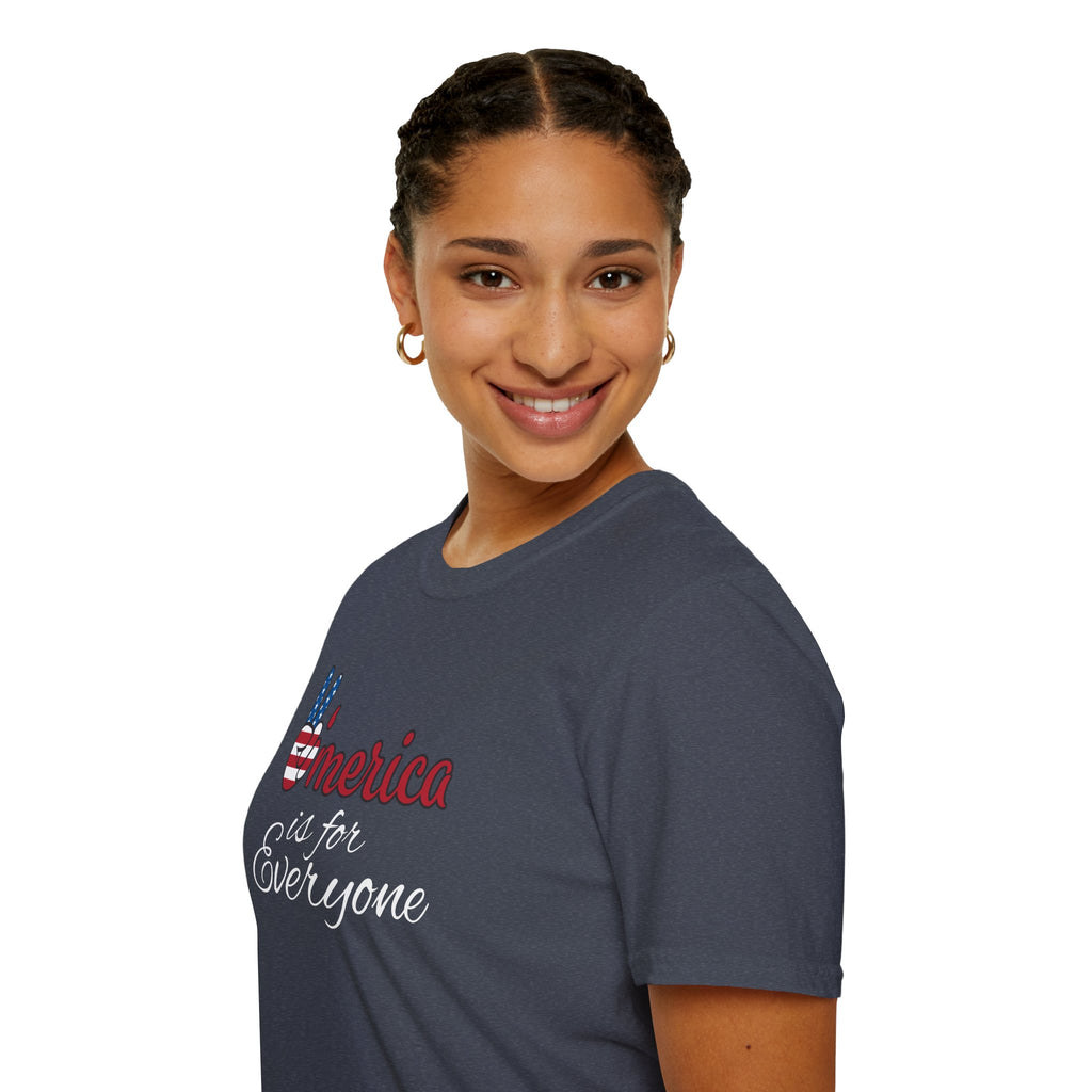 'América es para todos' - Camiseta unisex Softstyle