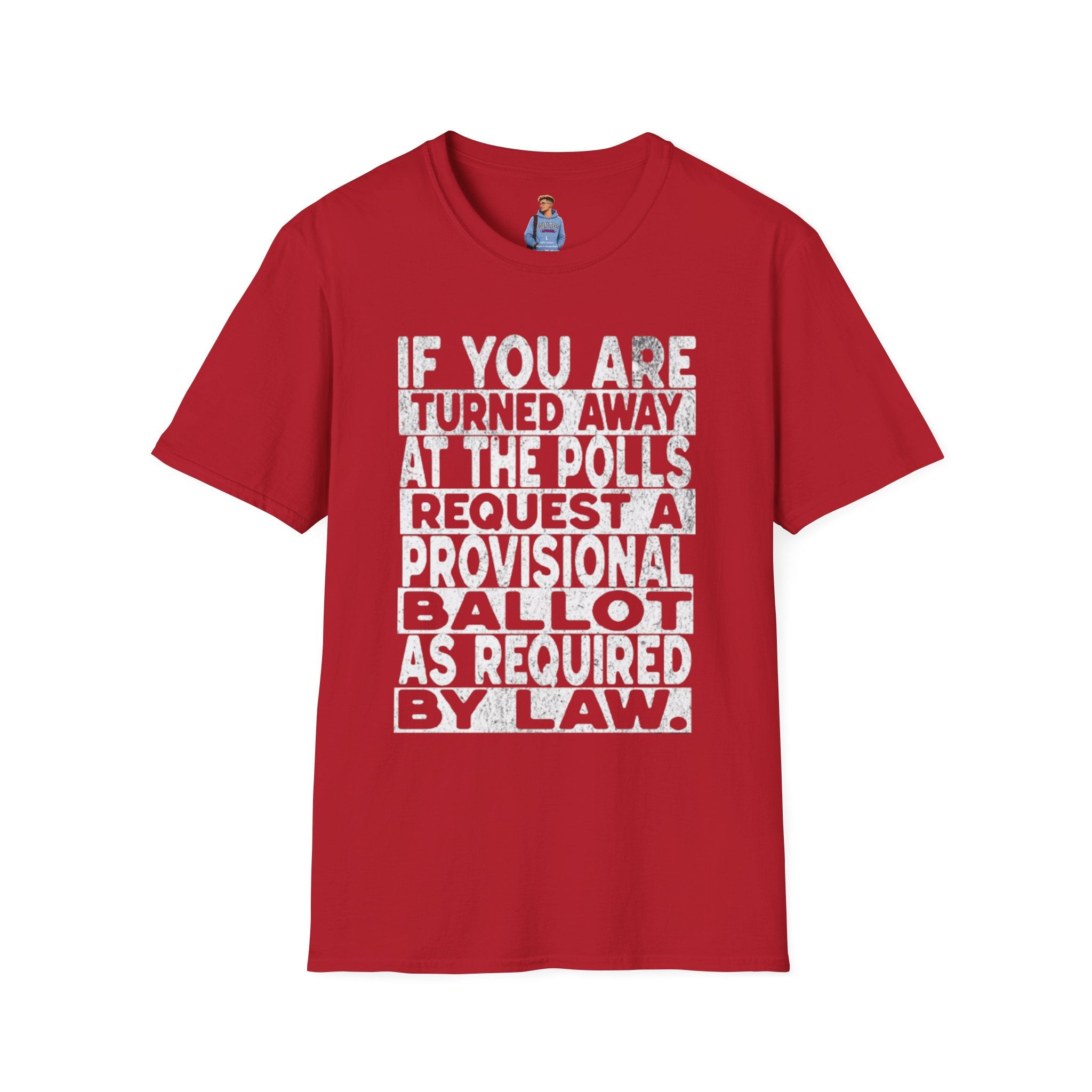 Know Your Rights Voter English T-Shirt