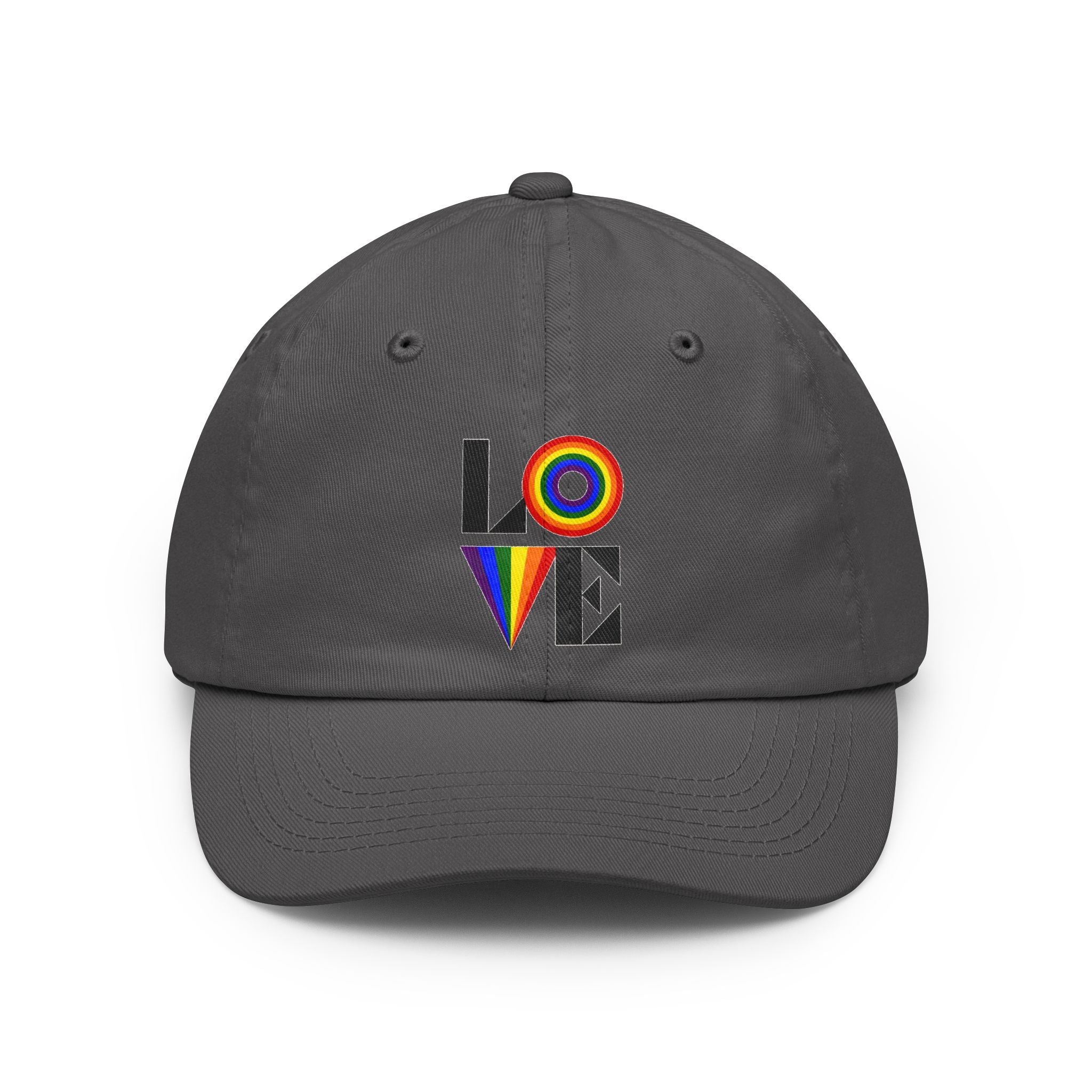 Pride Rainbow LOVE Hat – Classic Baseball Cap