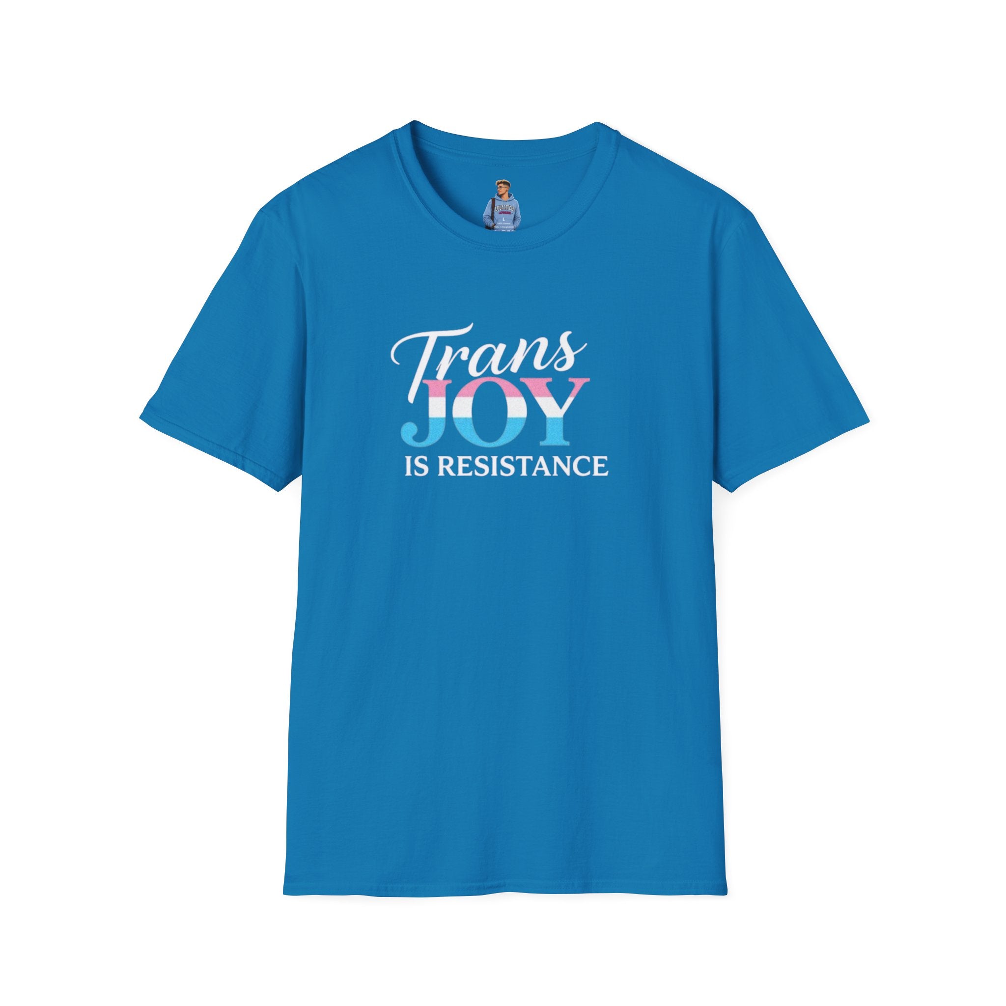Camiseta unisex Trans Joy is Resistance: Celebra el amor y el empoderamiento
