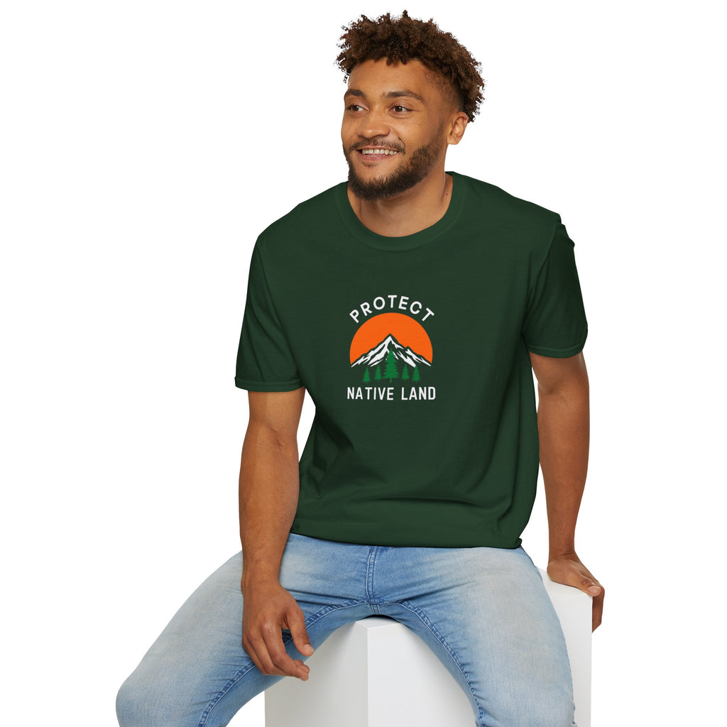 Protect Native Land Softstyle Unisex T-shirt