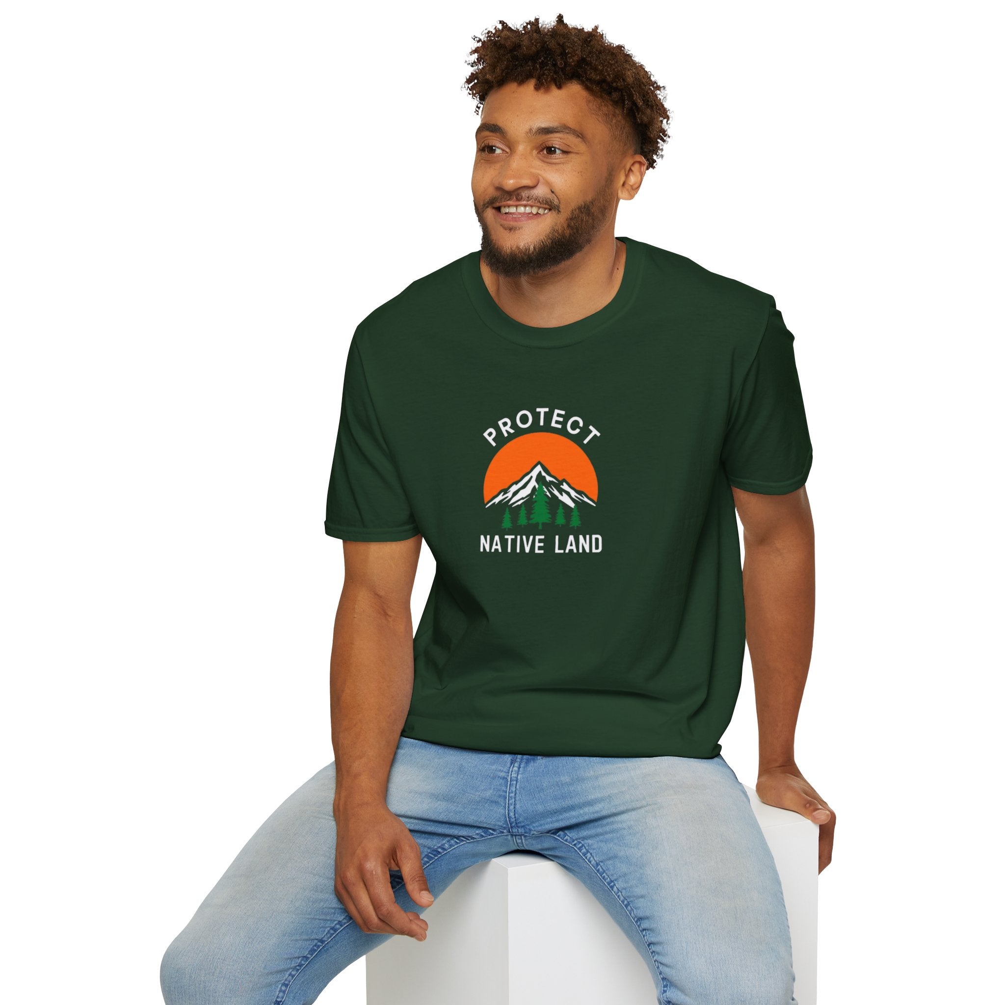 Protect Native Land Softstyle Unisex T-shirt