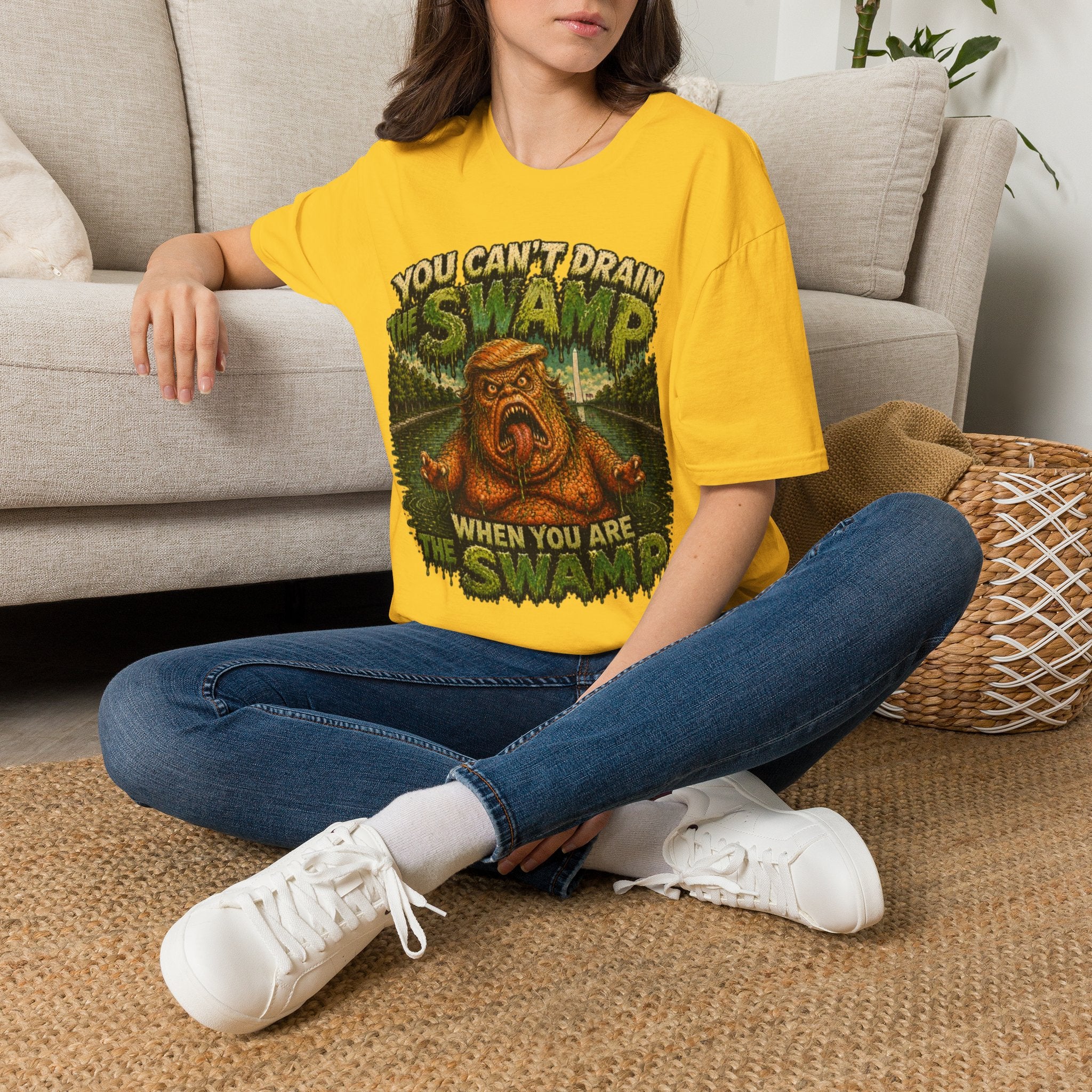 T-Shirt — "You Can't Drain the Swamp when you ARE the Swamp" Graphic Tee