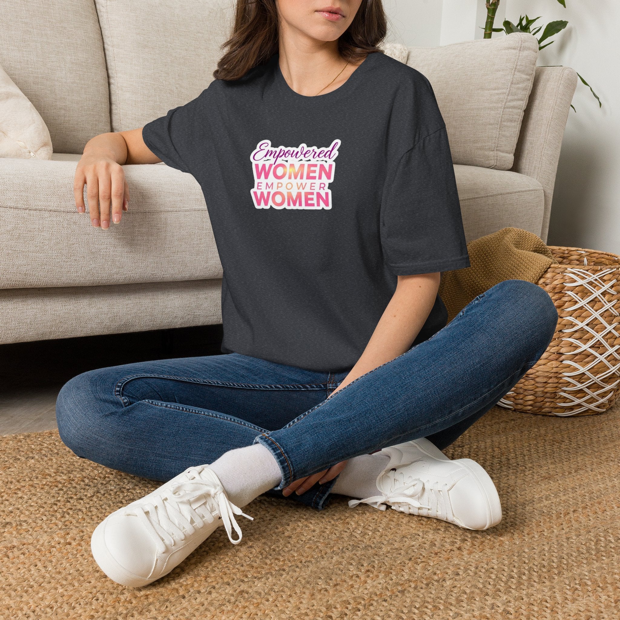 Empowered Women T-Shirt | Unisex Softstyle Tee for Women’s Empowerment