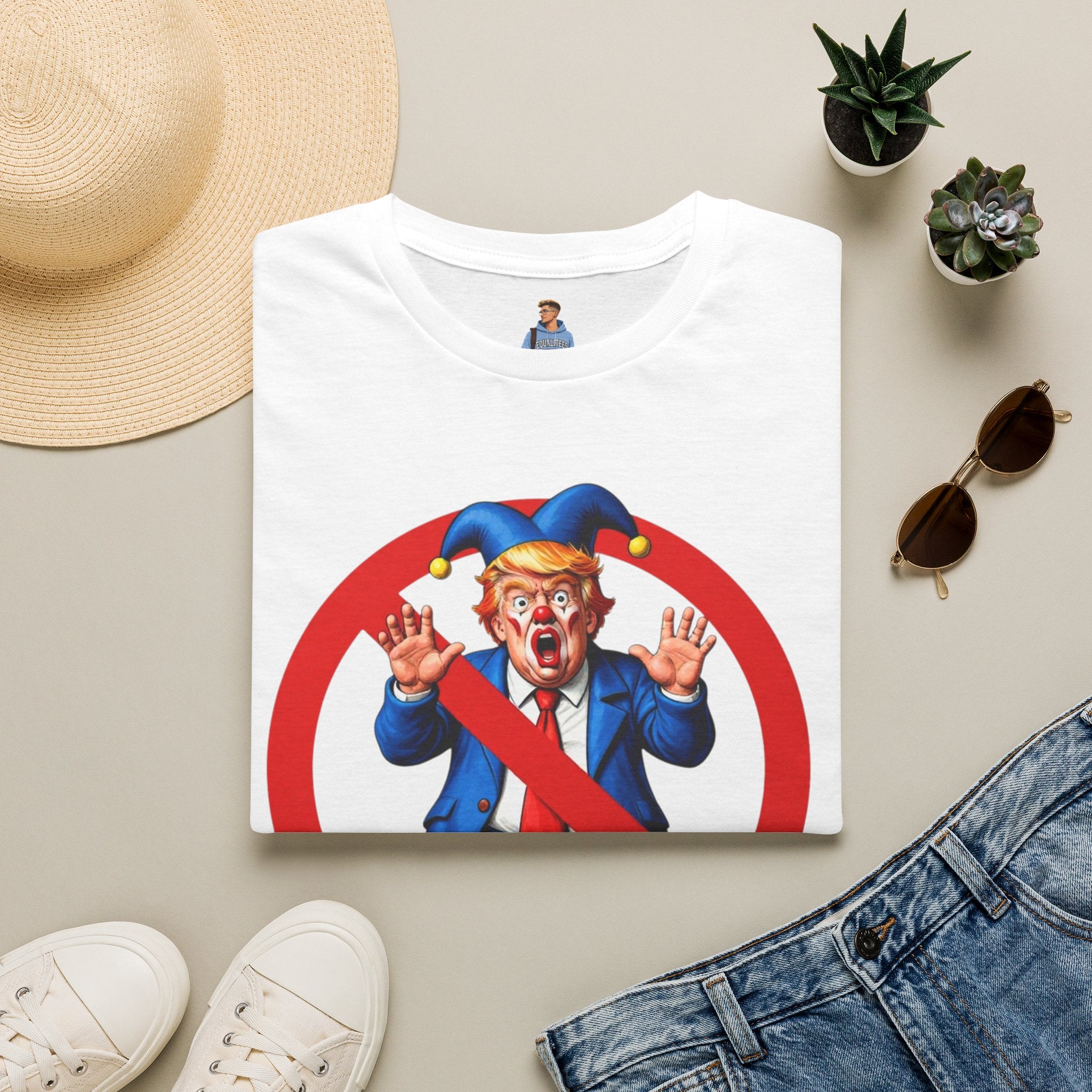 NO CROWN FOR THE CLOWN T-Shirt - NO KINGS IN AMERICA
