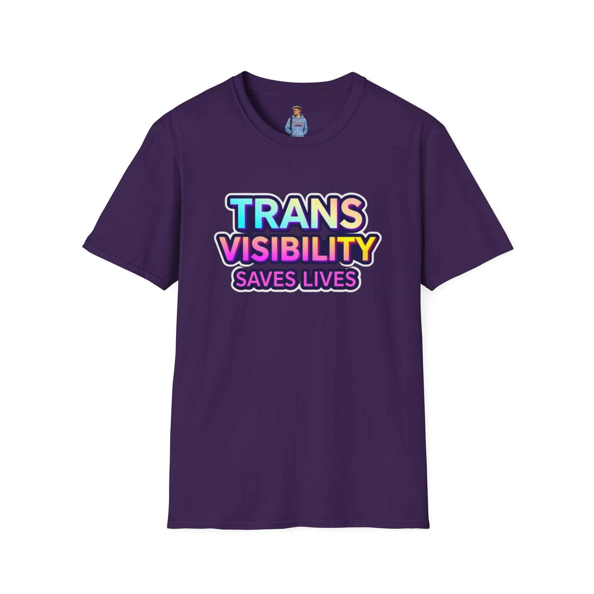 Trans Visibility Saves Lives Statement T-shirt