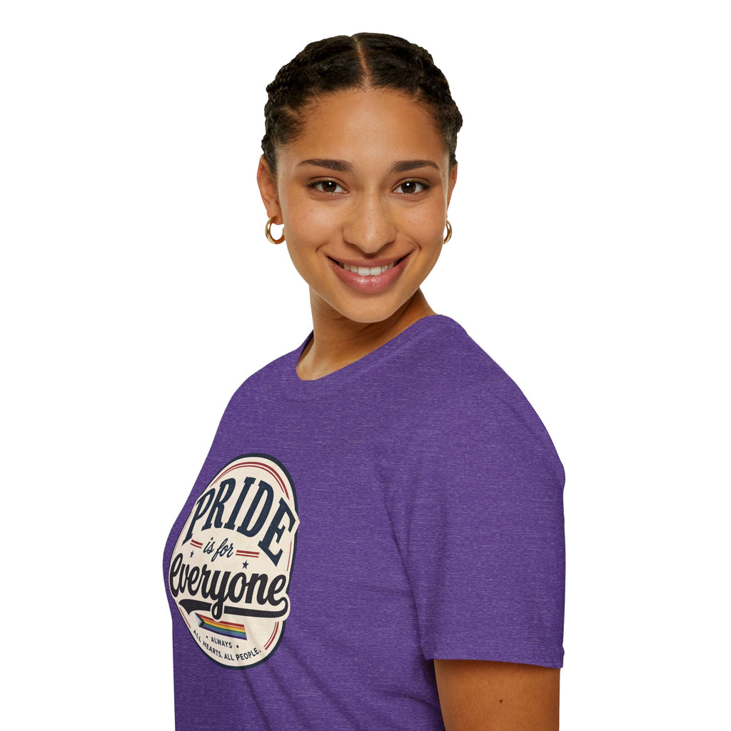 Pride Is for Everyone T-Shirt — Inclusive Retro Pride Tee