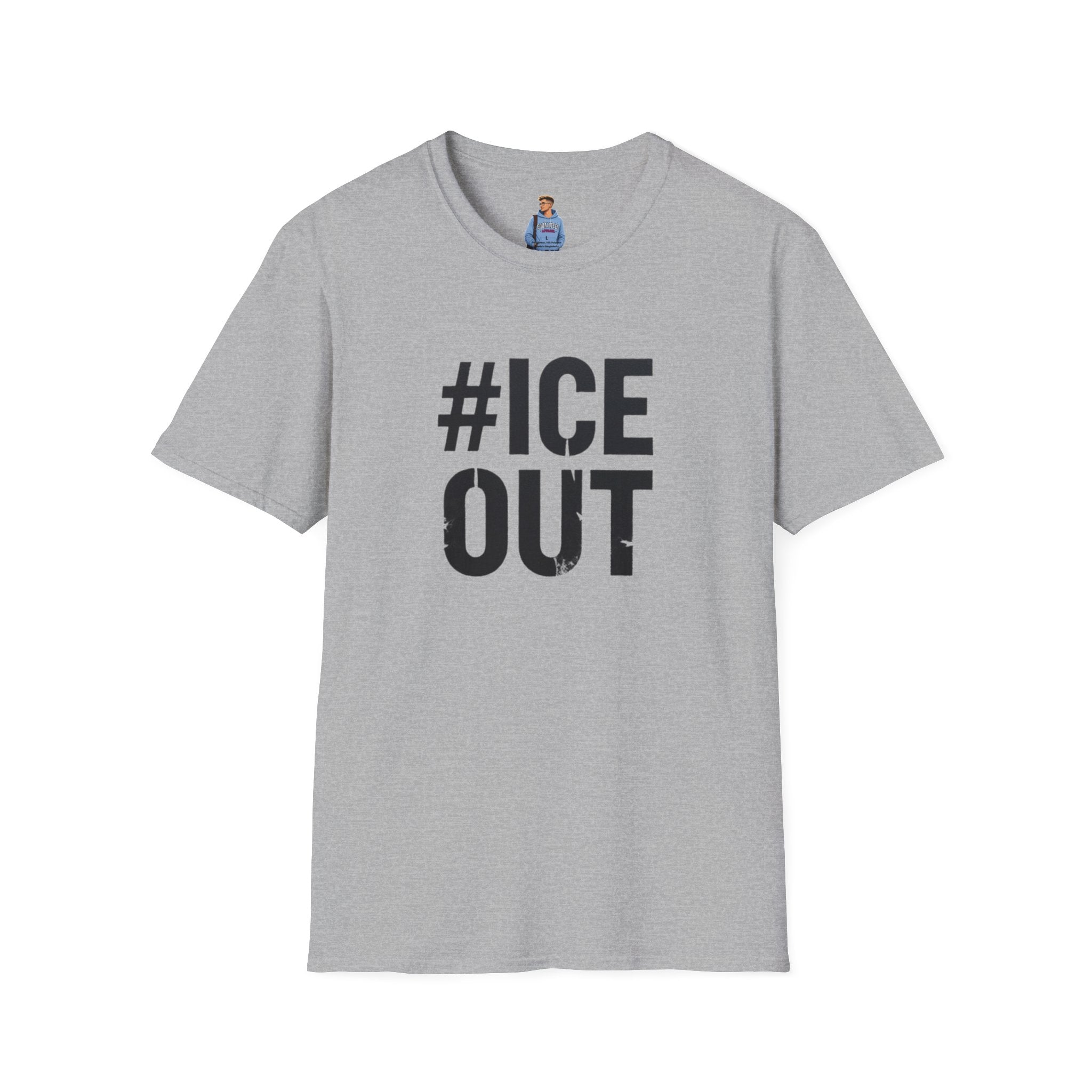 #ICE OUT Political Resistance T-Shirt