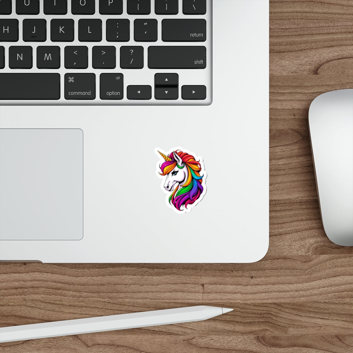 Die-Cut Stickers Sassy Rainbow Unicorn - EqualiTees.Me