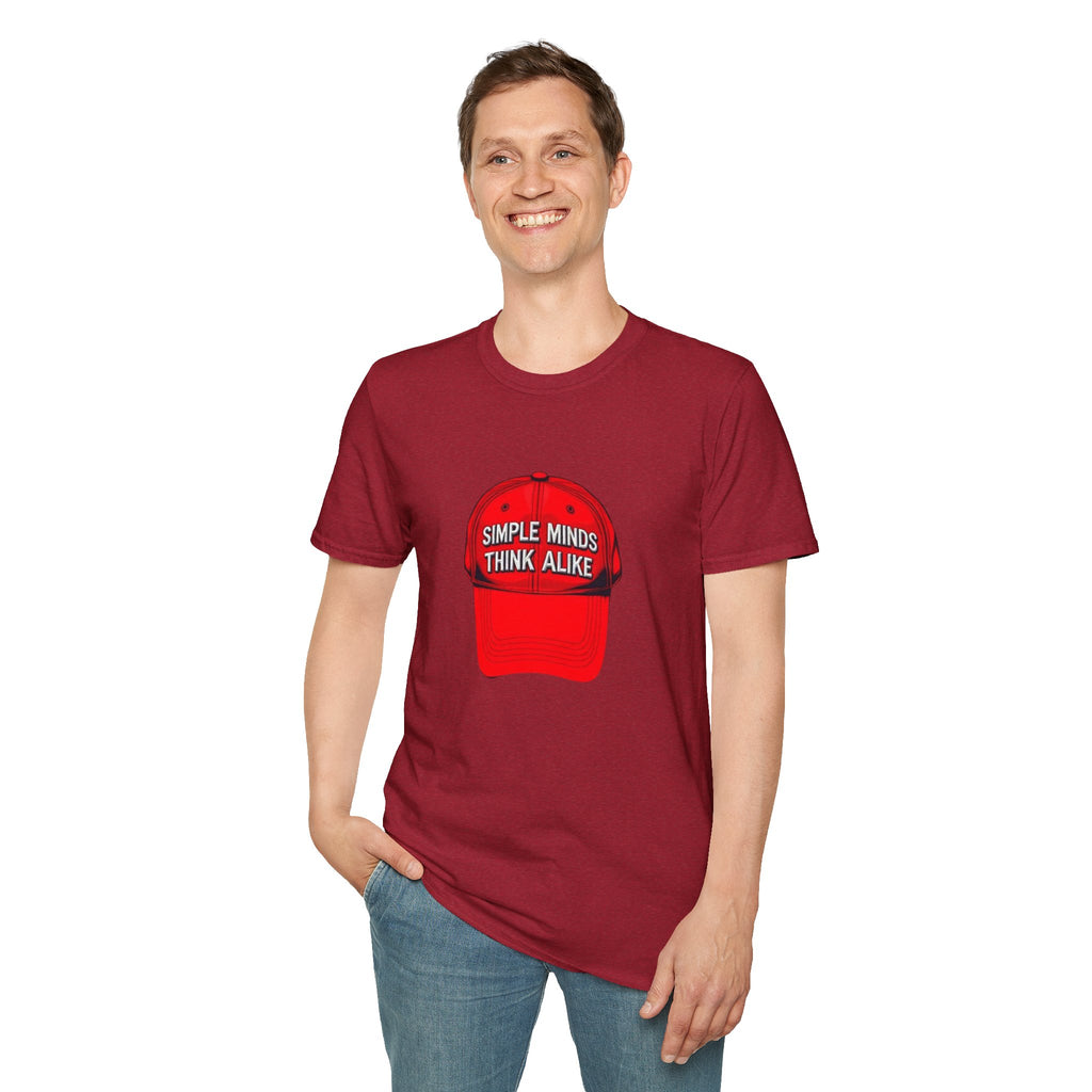 Simple Minds Think Alike T-Shirt' & 'Make America Think Again' Graphic Tee