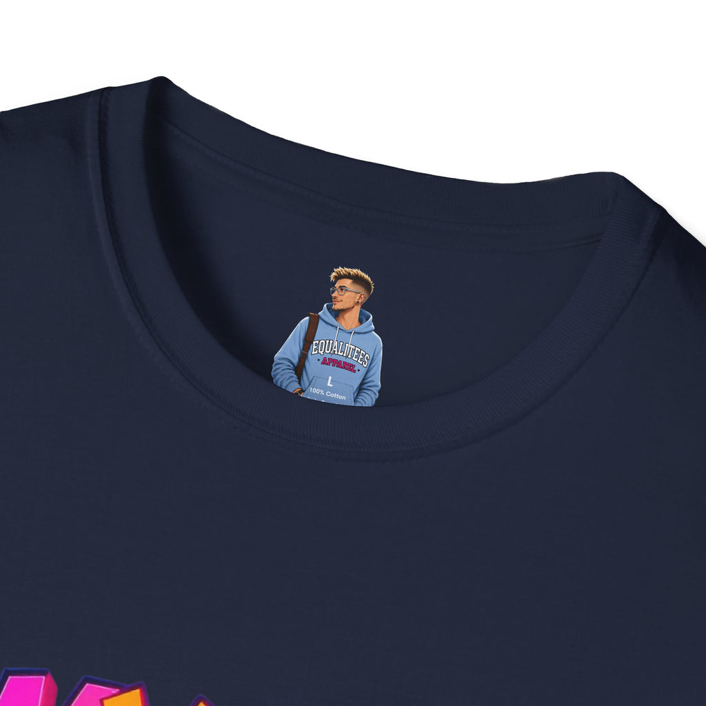 Camiseta MYODB "Vive y deja vivir" | Camiseta unisex de estilo suave | Ropa informal