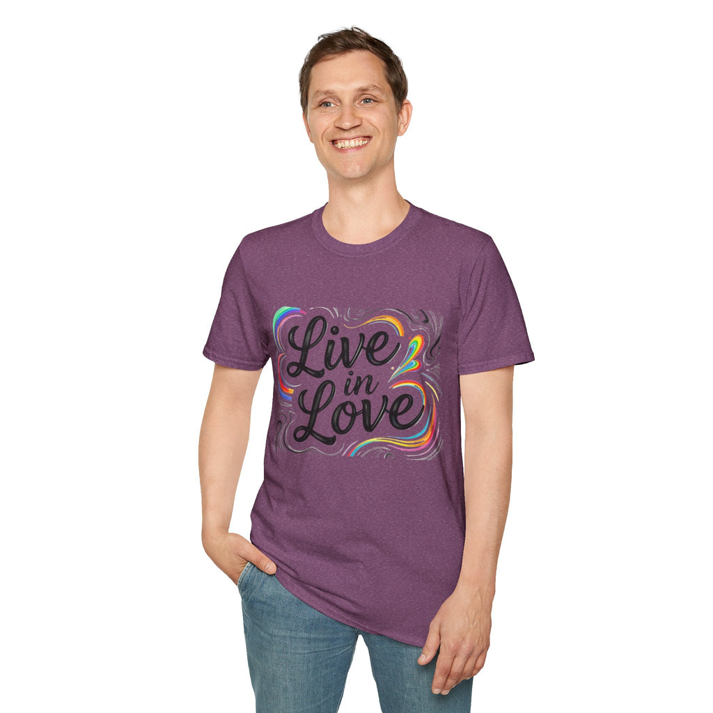 Live in Love Inspirational T-Shirt