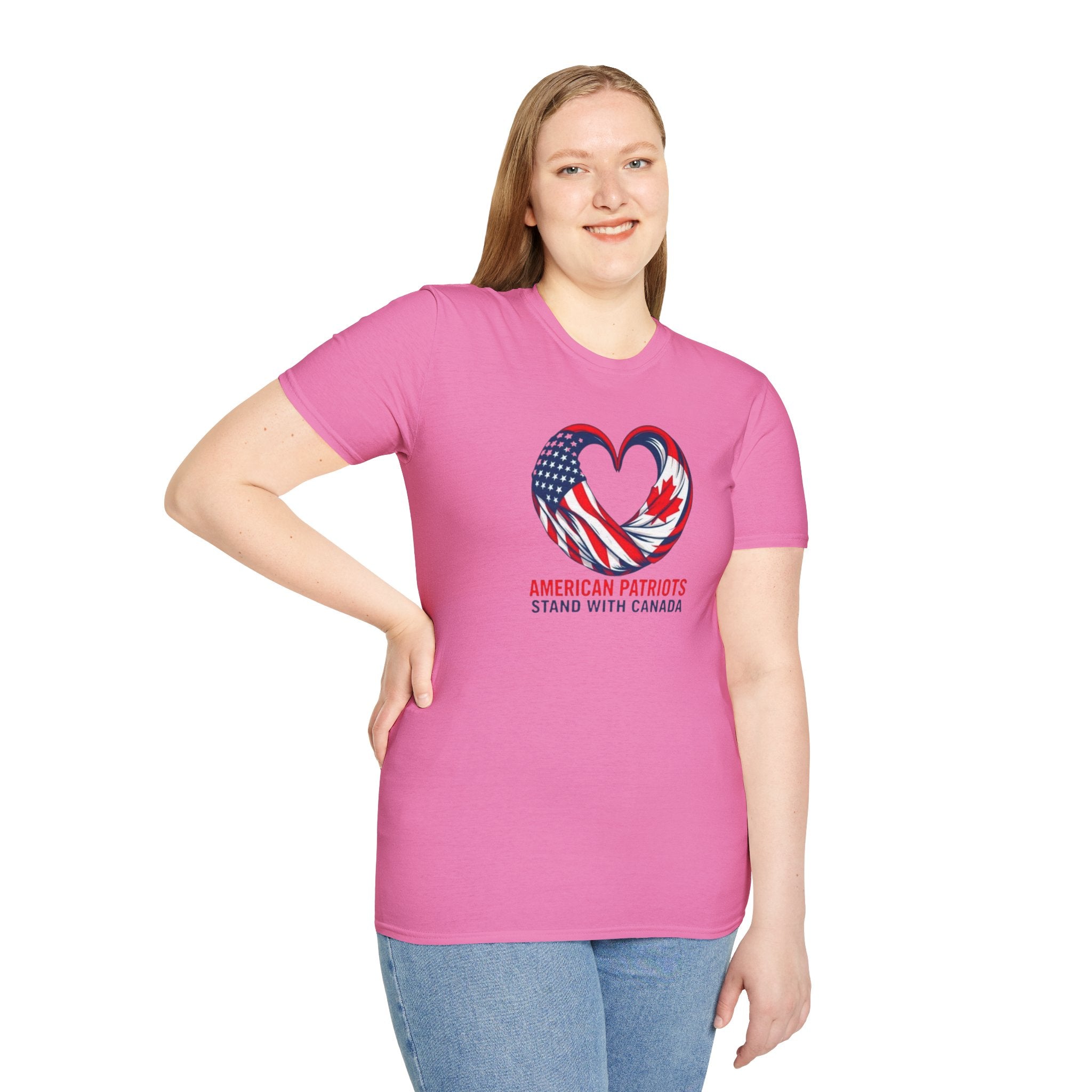 American Patriots Stand with Canada T-shirt