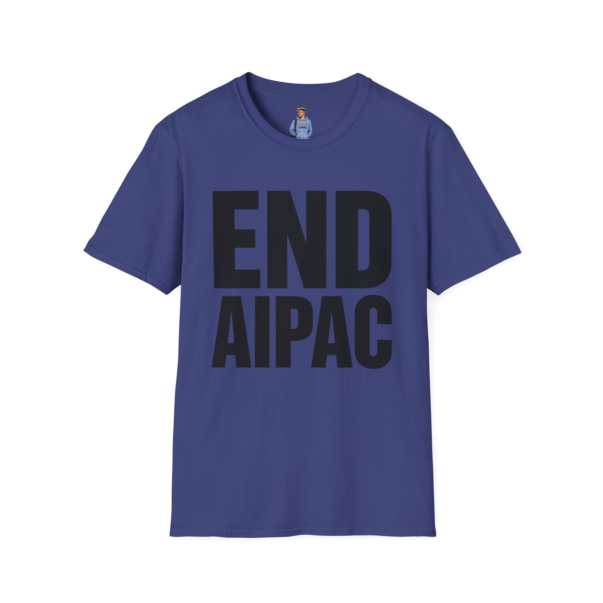 END AIPAC Bold Protest T-Shirt