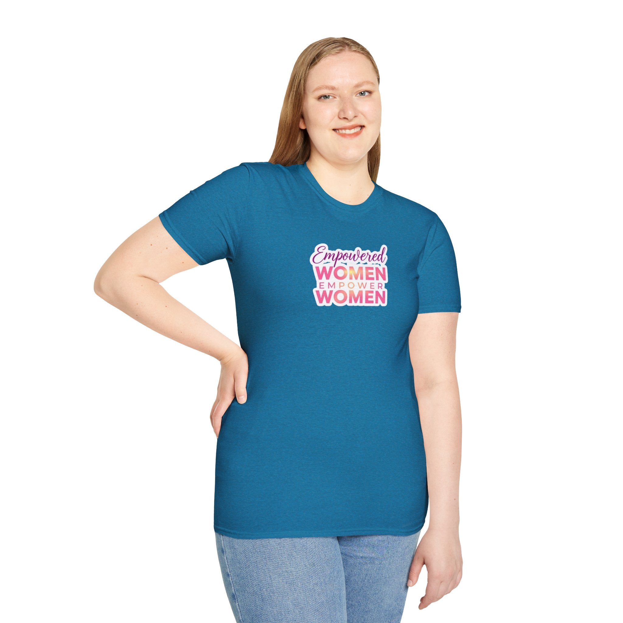 Empowered Women T-Shirt | Unisex Softstyle Tee for Women’s Empowerment