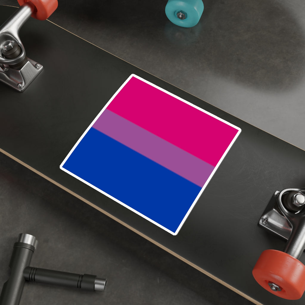 Die-Cut Stickers - Bisexual Pride Flag - EqualiTees.Me