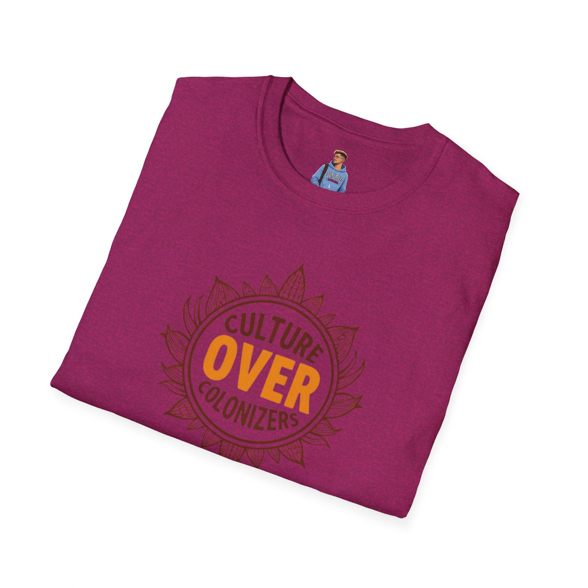 Culture Over Colonizers Unisex Softstyle T-Shirt