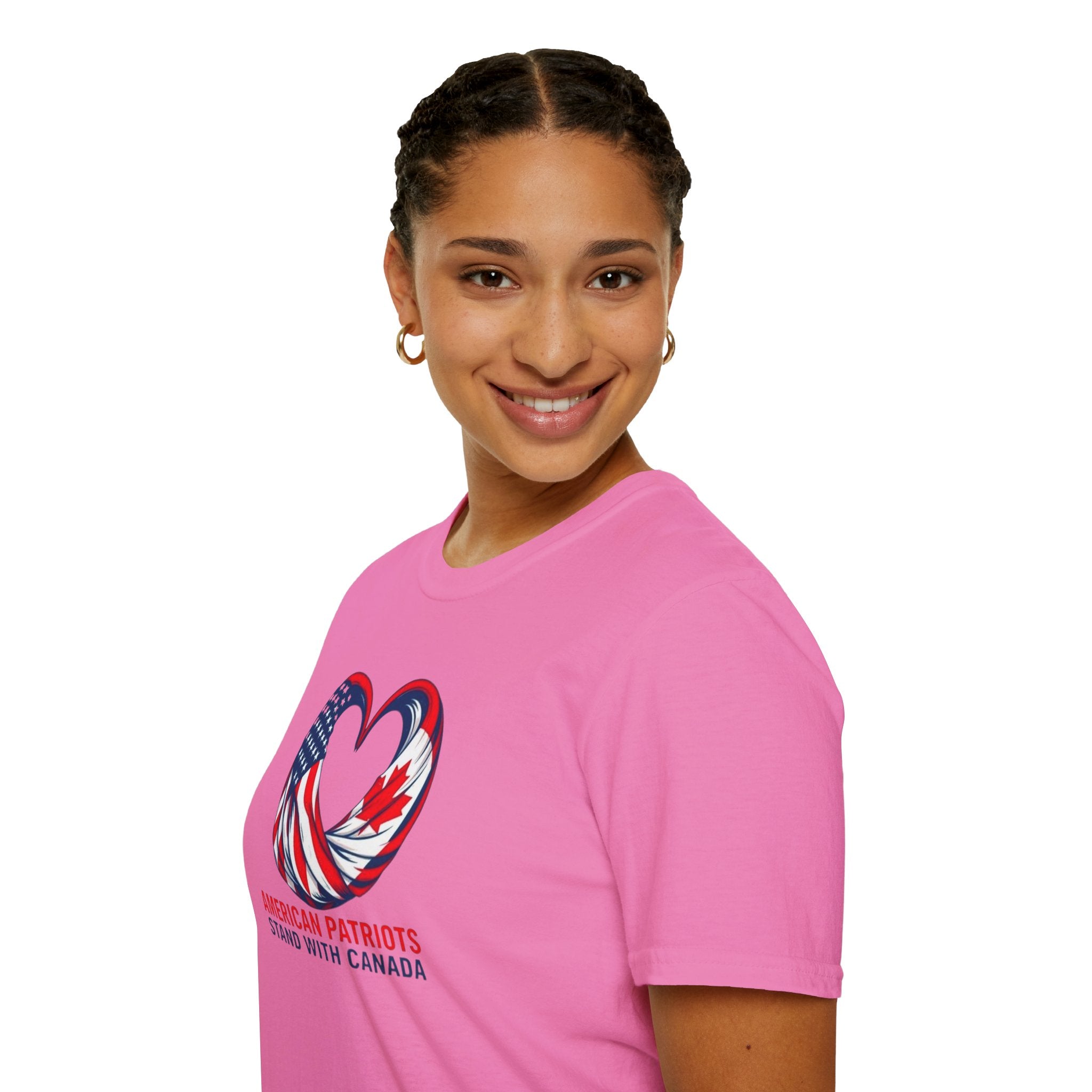 American Patriots Stand with Canada T-shirt