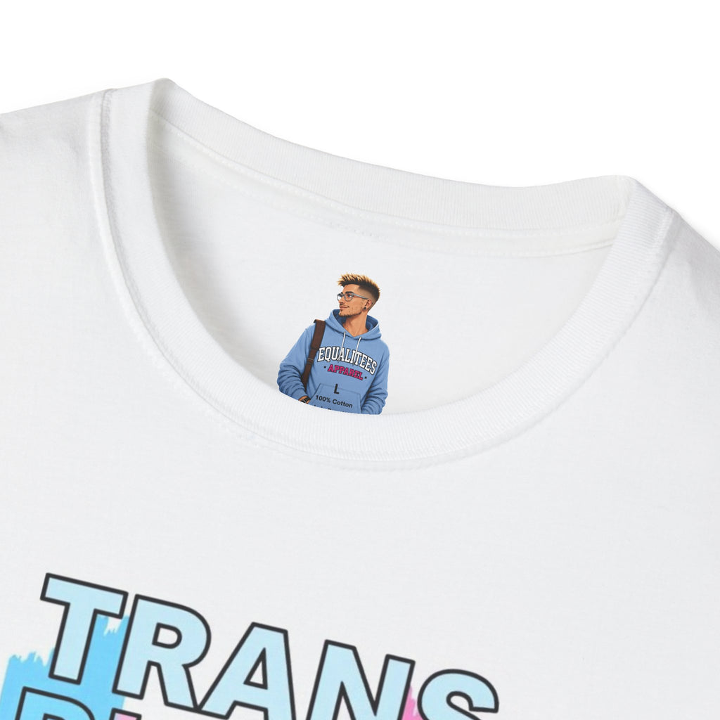 Trans Rights Unisex Softstyle T-Shirt - Support Equality & Trans Rights