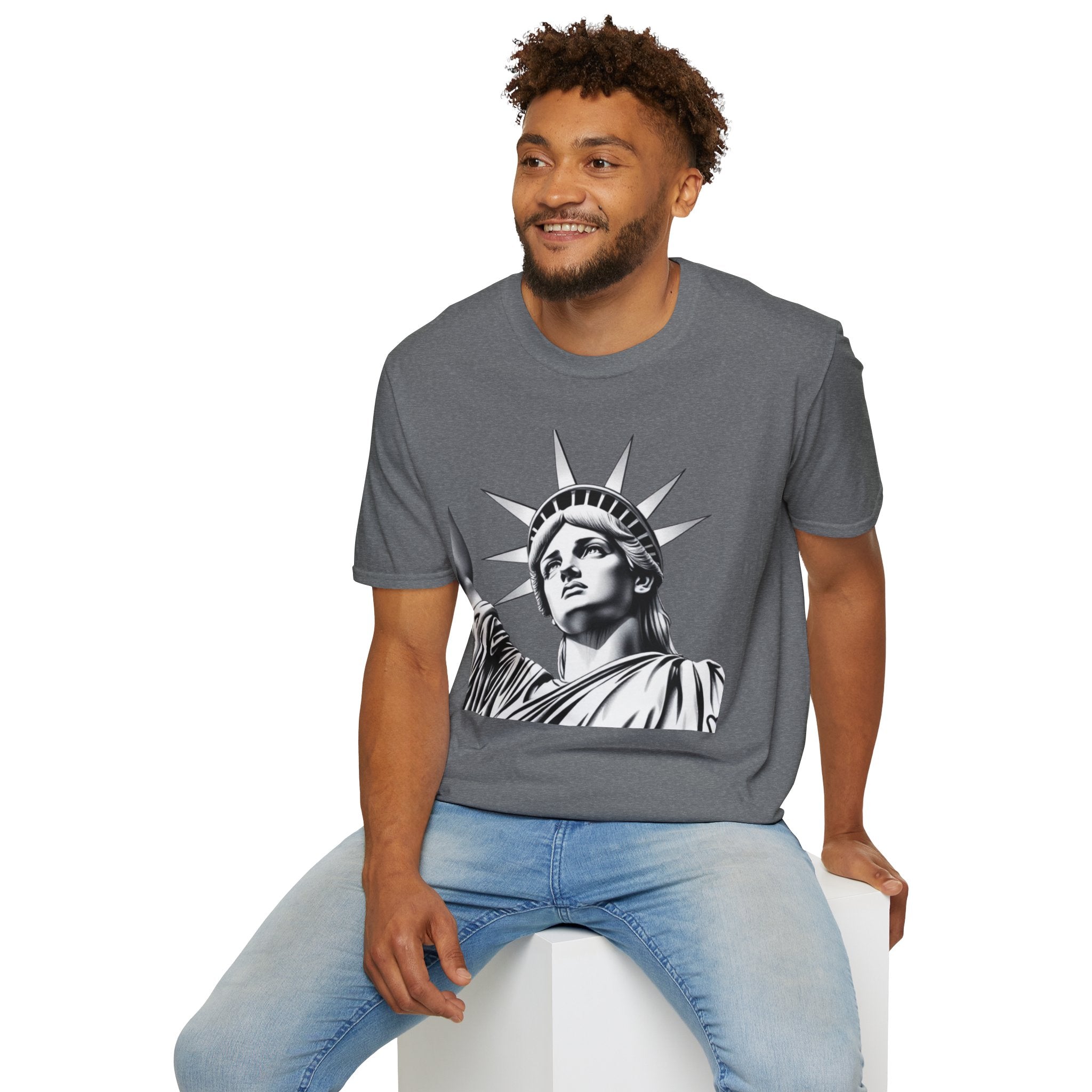 Statue of Liberty Unisex Softstyle T-Shirt