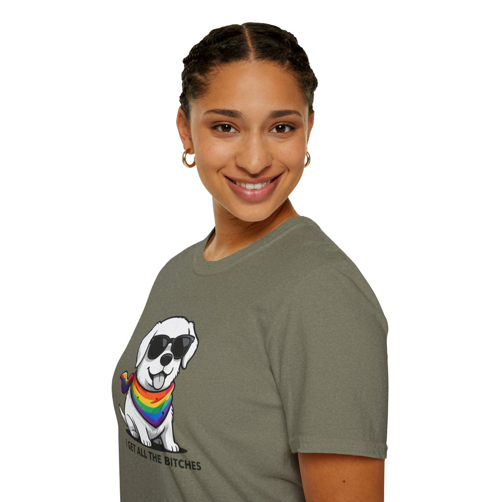 Cute Puppy Pride T‑Shirt
