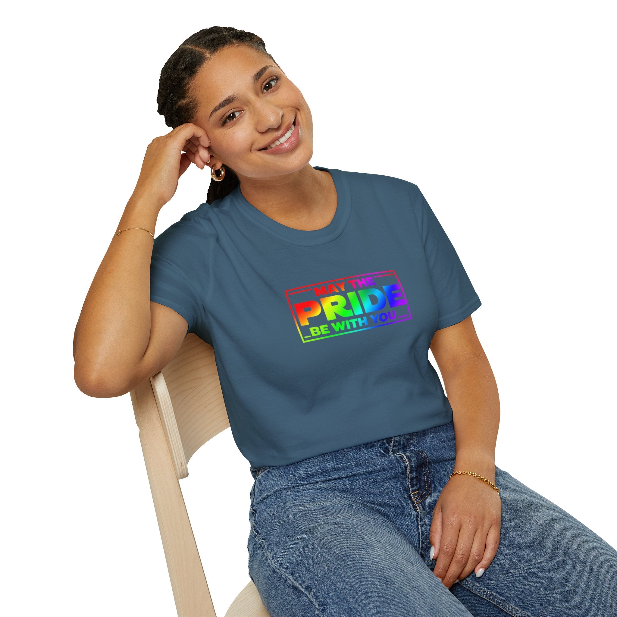 Camiseta gráfica del Orgullo - Que el Orgullo te acompañe - Unisex