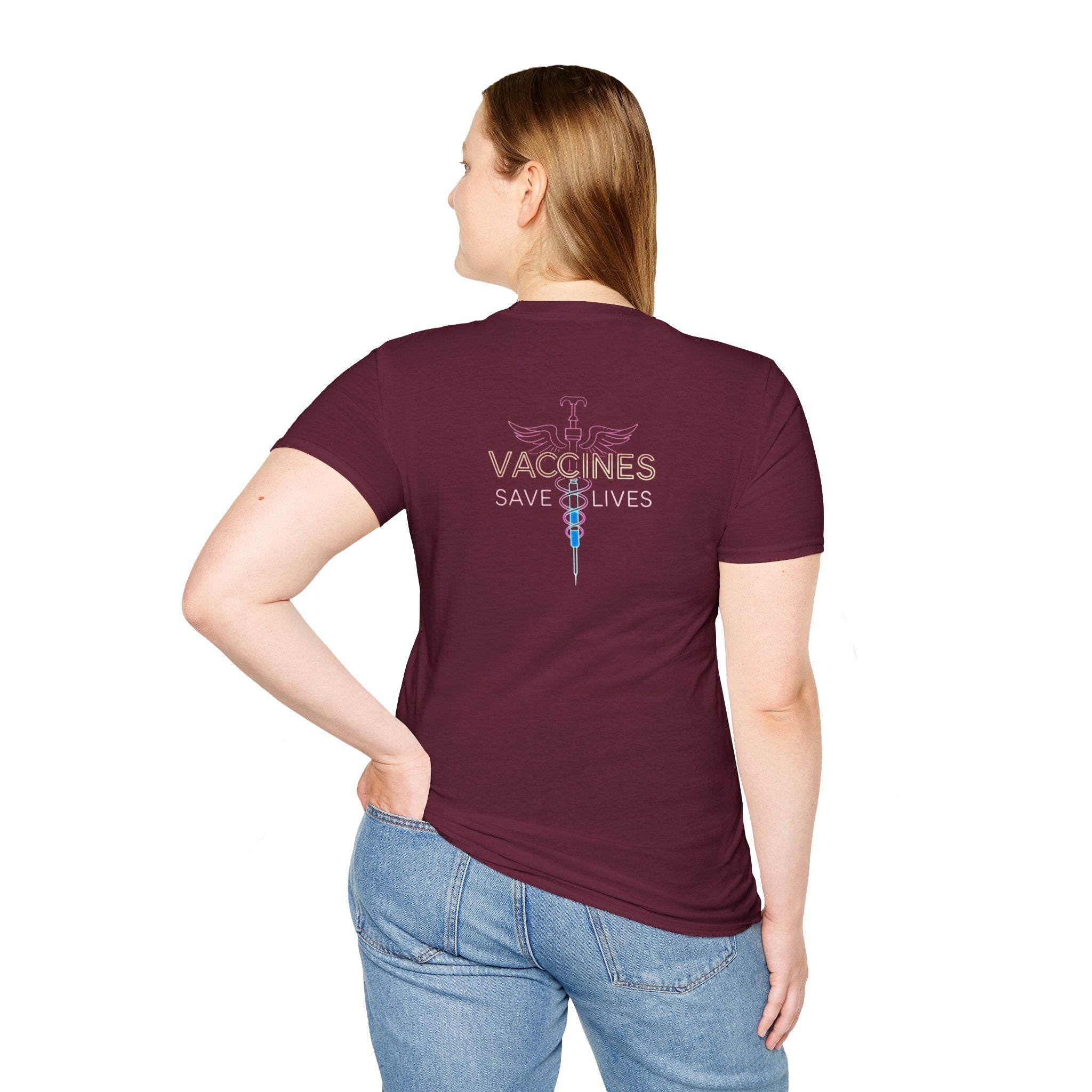 Vaccines Save Lives Statement Tee