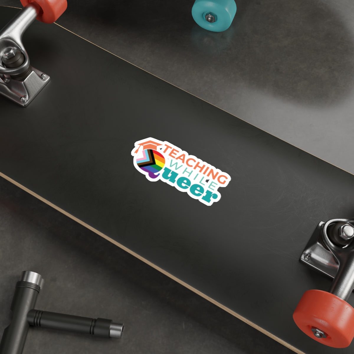 TWQ - Teaching While Queer Die-Cut Logo Sticker