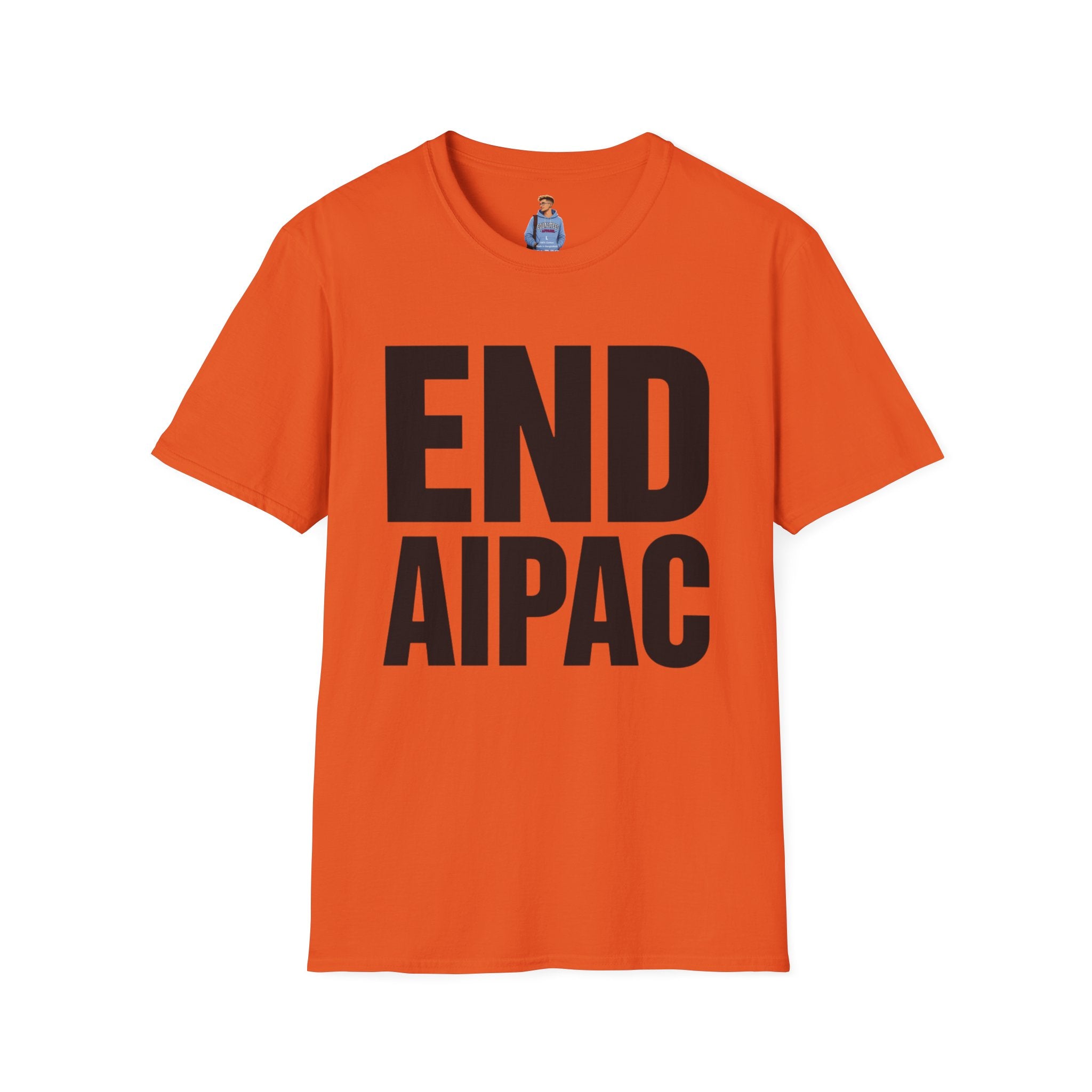 END AIPAC Bold Protest T-Shirt
