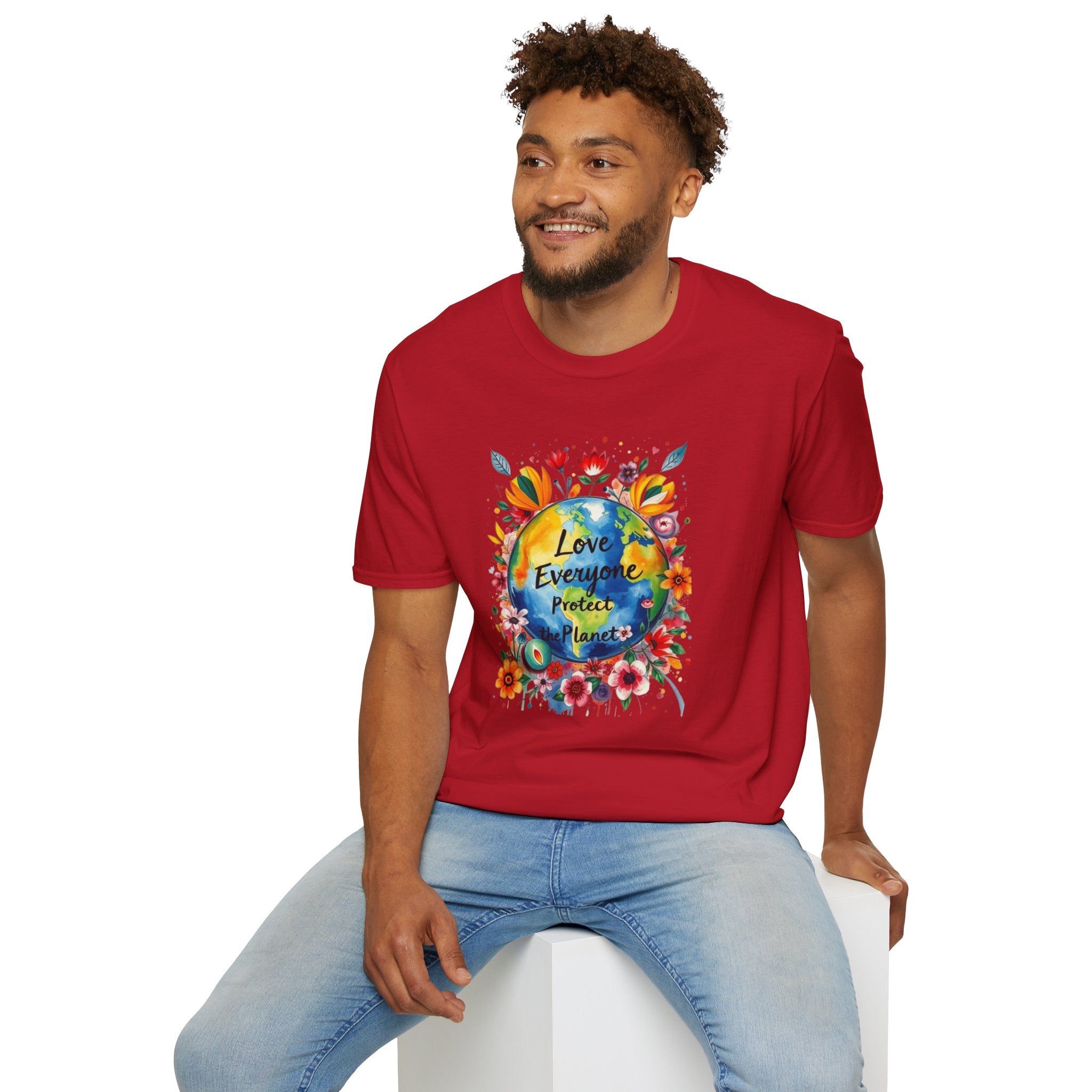 Love Everyone Protect The Planet T-Shirt
