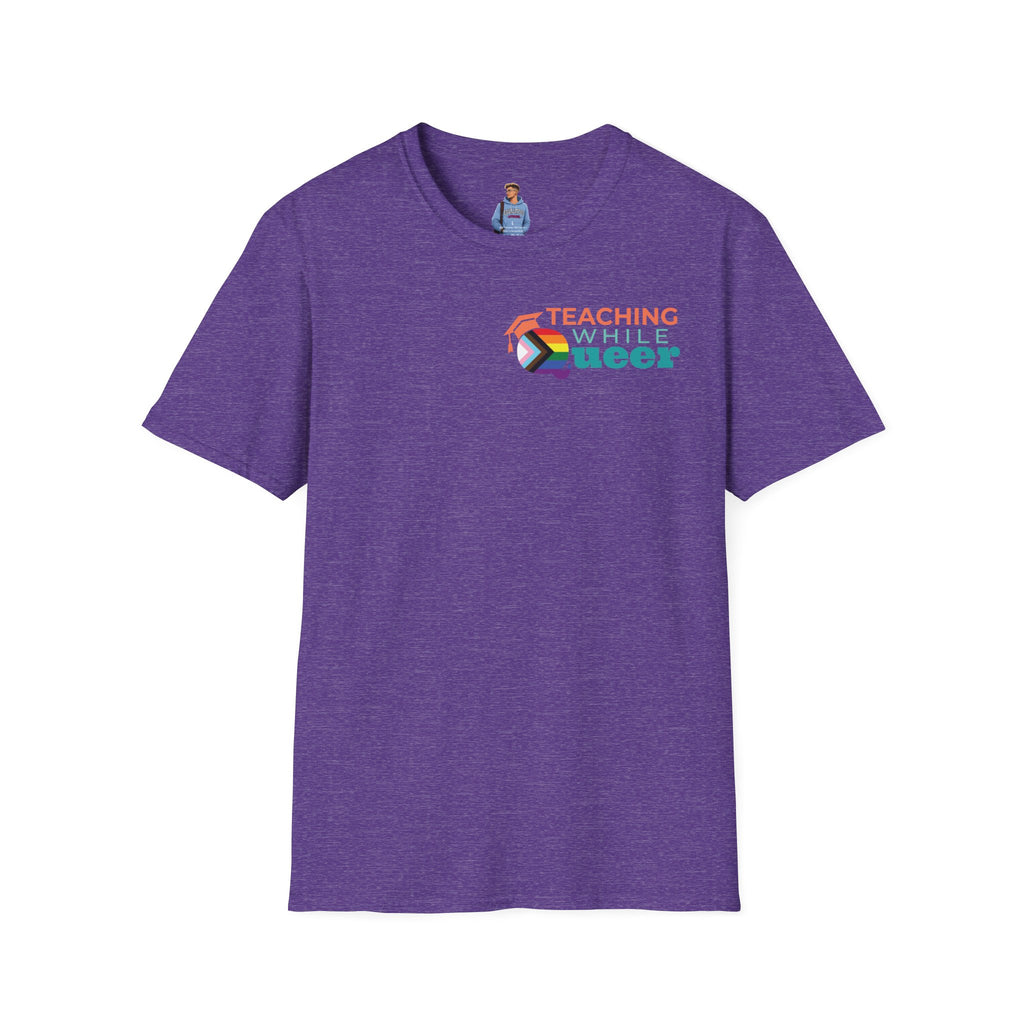 TWQ - Teaching While Queer Unisex Softstyle Logo T-shirt