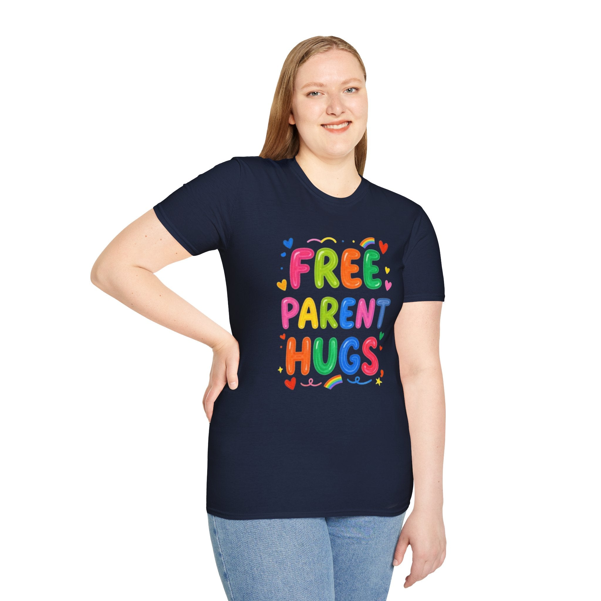 Free Parent Hugs Affirming T-Shirt