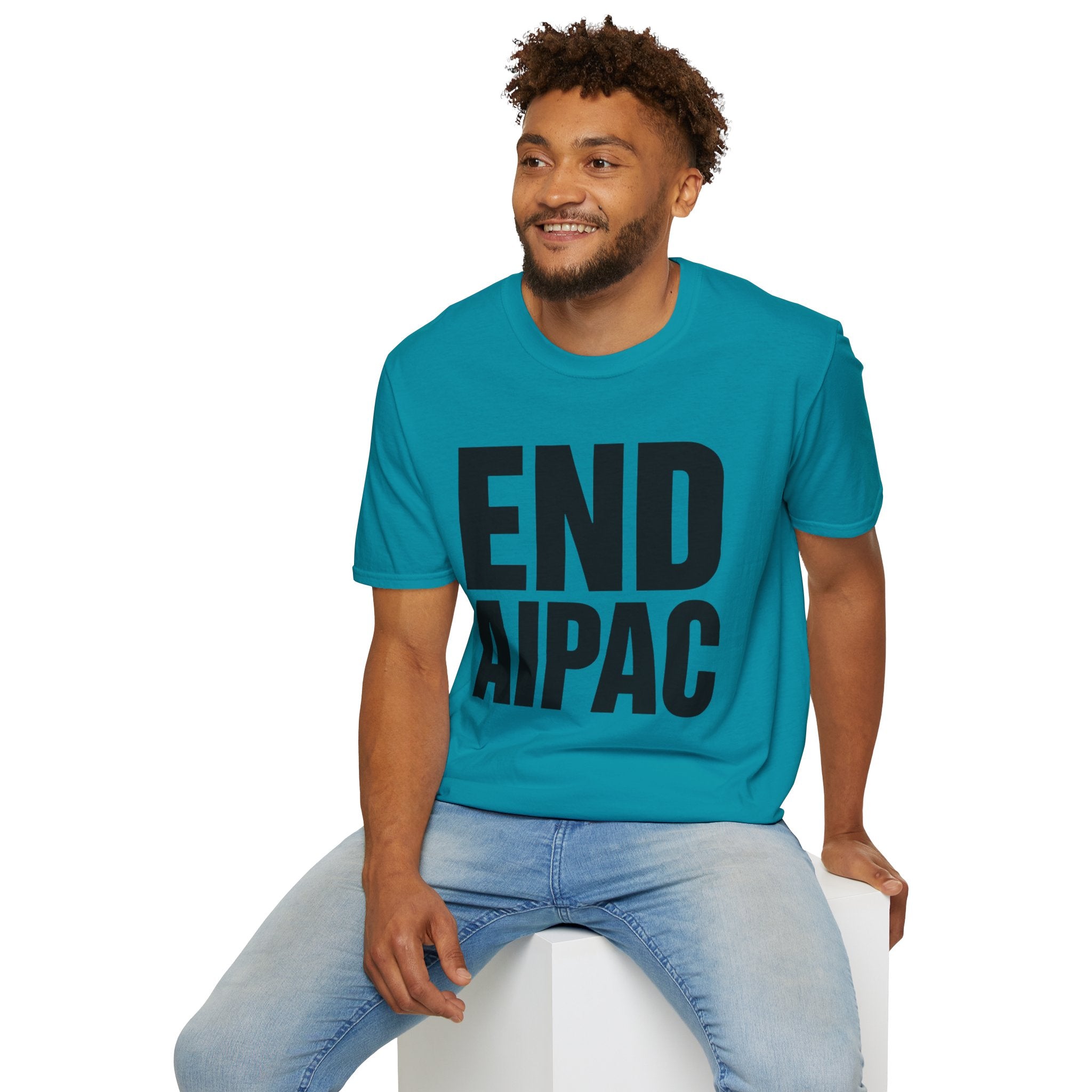 END AIPAC Bold Protest T-Shirt