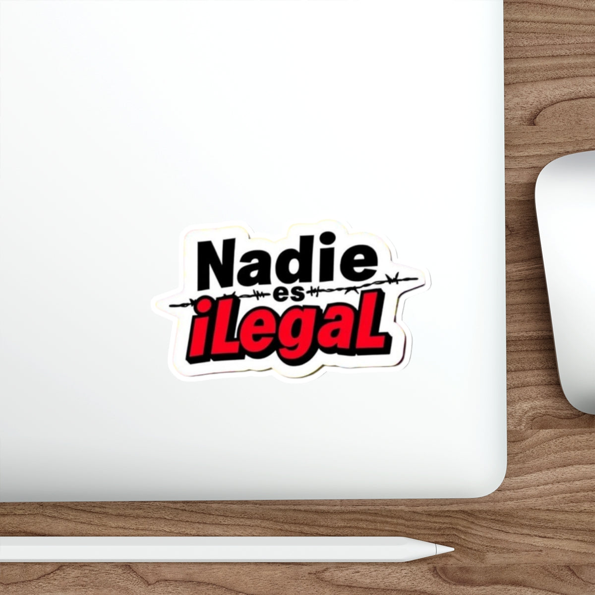 Nadie es Ilegal Sticker - EqualiTees.Me