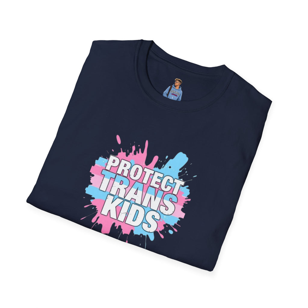 Camiseta unisex infantil "Protect Trans" - Ropa de apoyo LGBTQ+