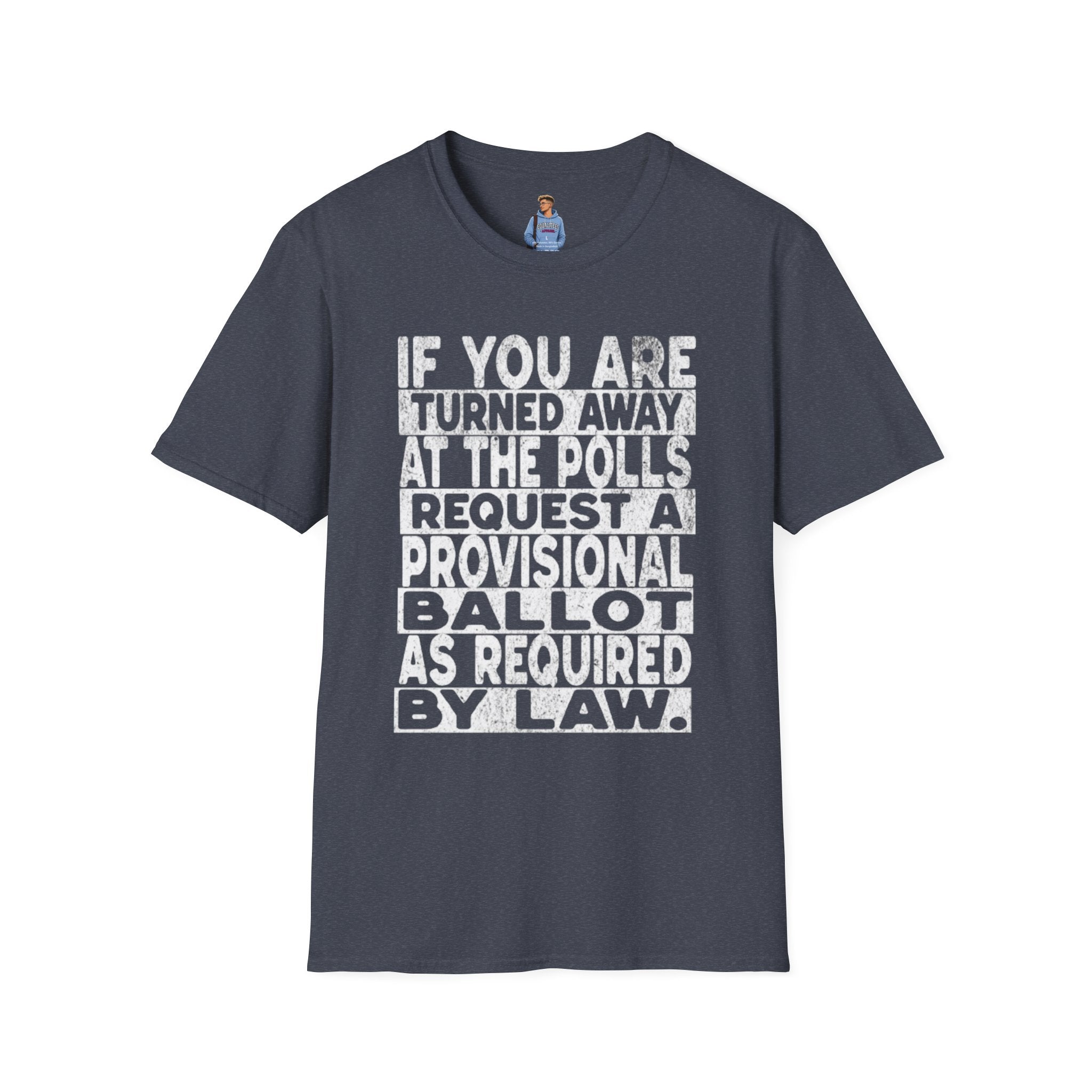 Know Your Rights Voter English T-Shirt