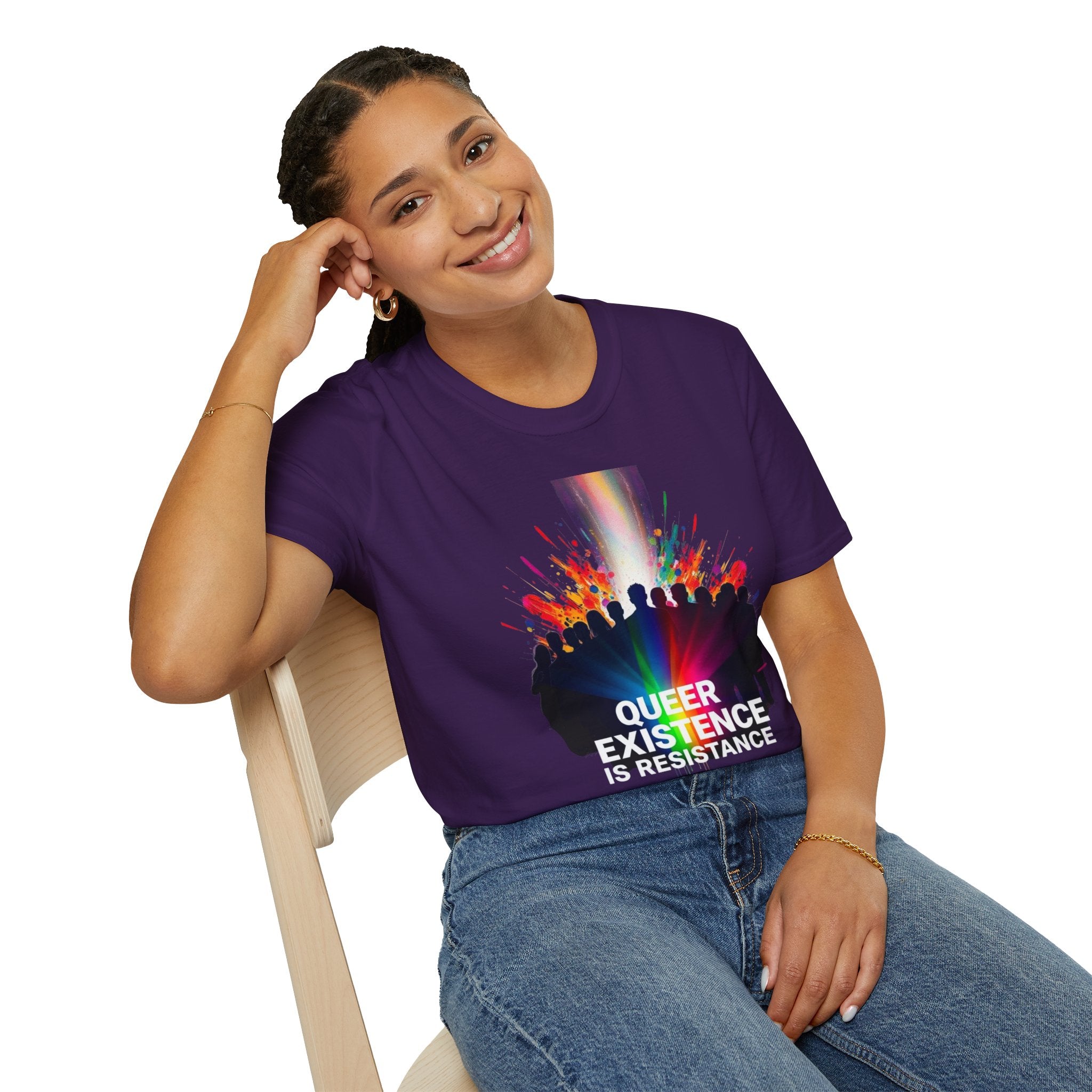 Queer Existence is Resistance Graphic T-Shirt