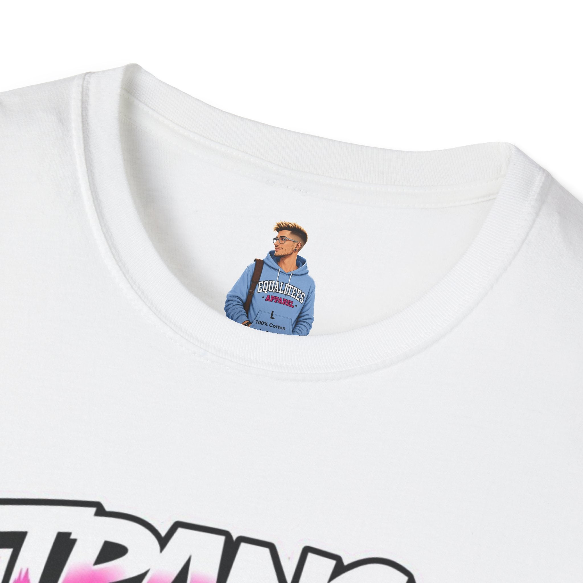Trans Kids Exist Unisex Softstyle T-Shirt