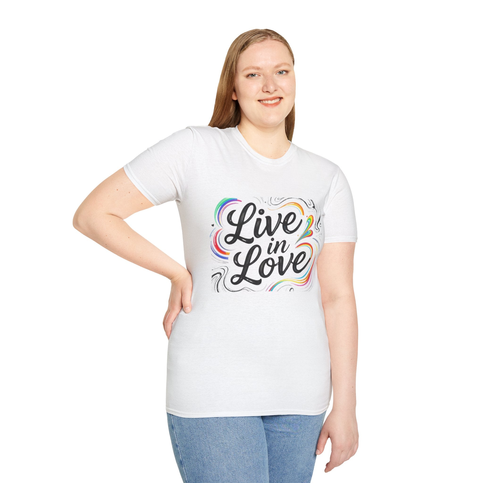 Live in Love Inspirational T-Shirt