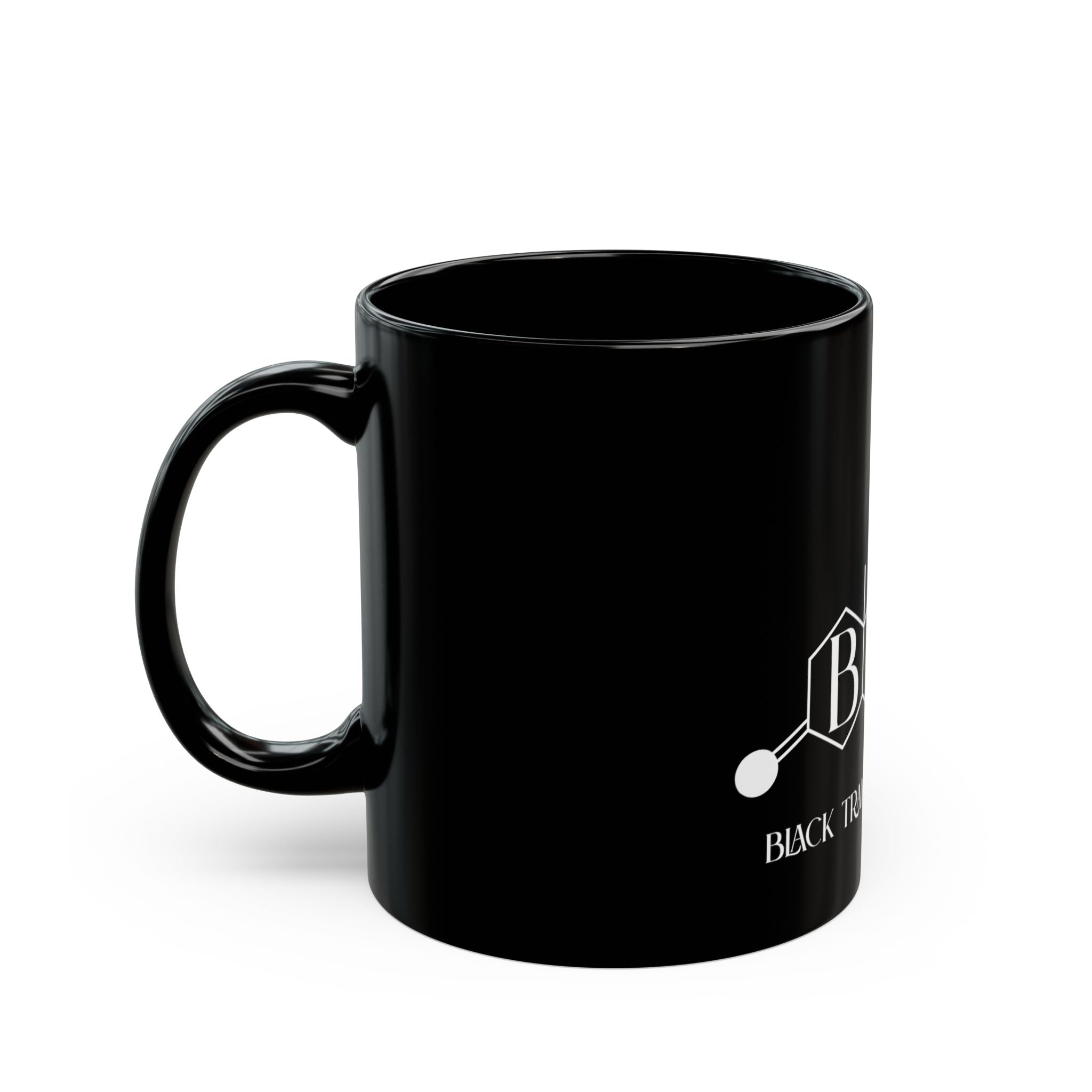 BTTF - Black Trans Travel Fund Black Ceramic Mug 11oz/15oz