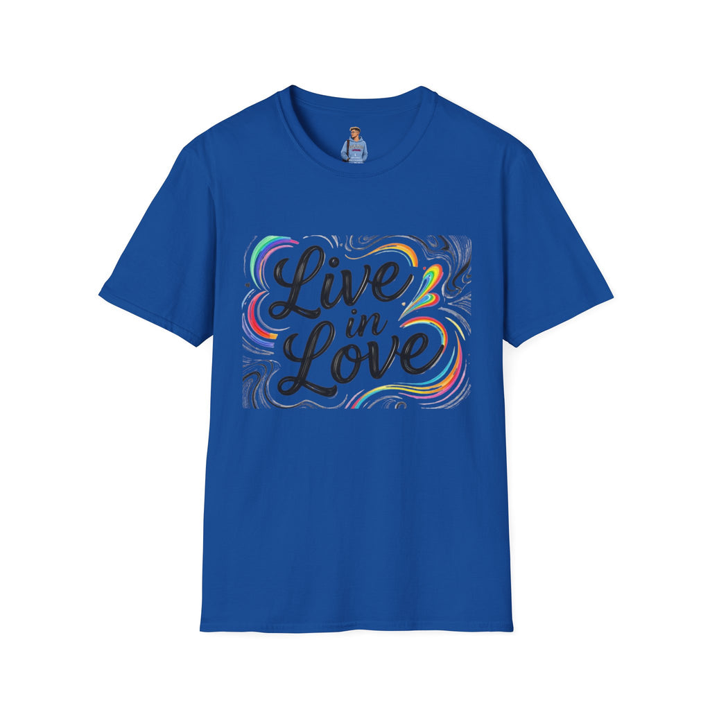 Live in Love Inspirational T-Shirt