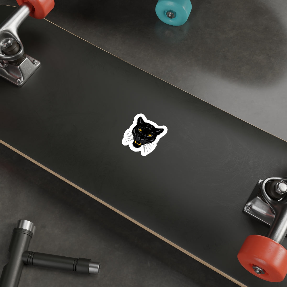 Black Panther Head Die-Cut Sticker - EqualiTees.Me
