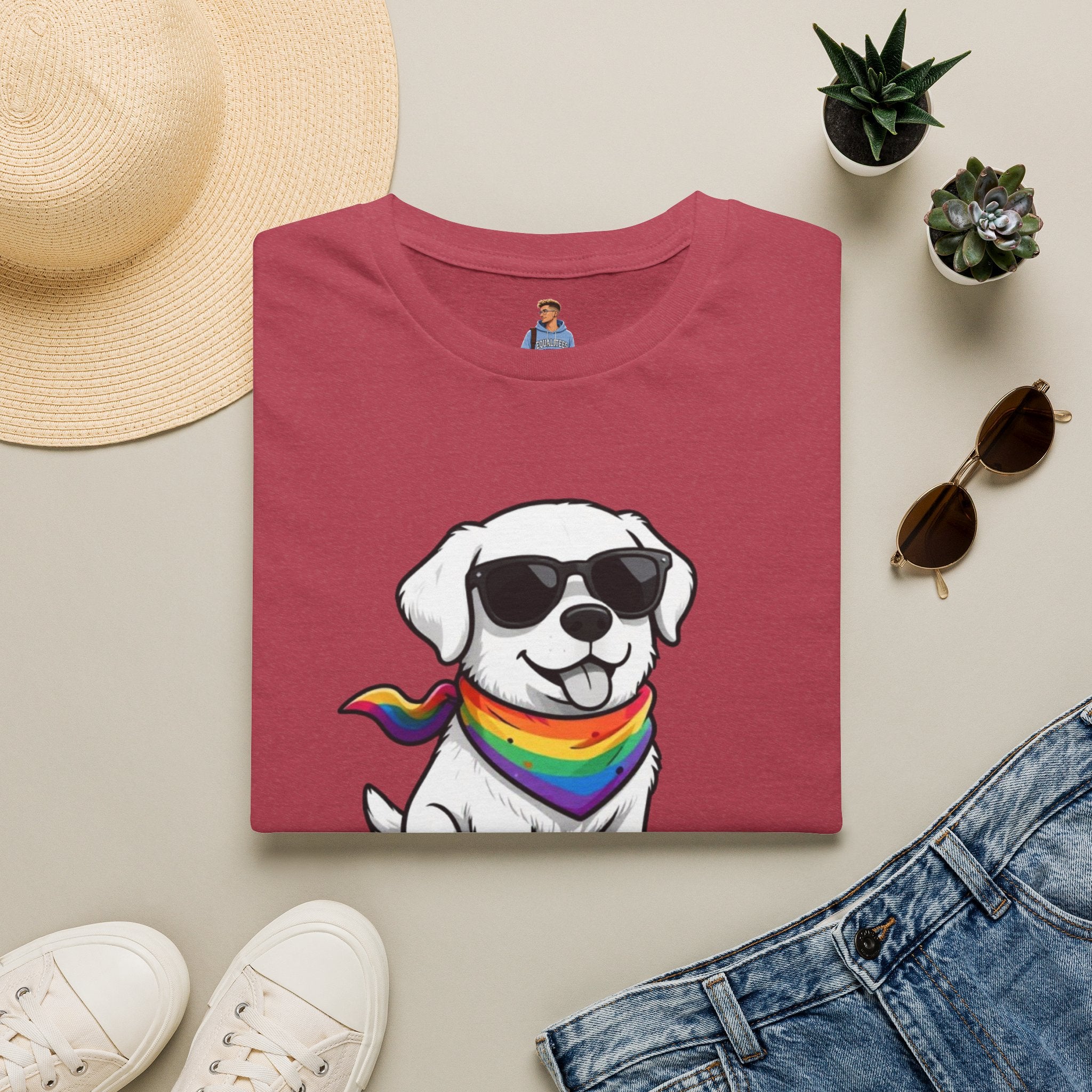 Cute Puppy Pride T‑Shirt