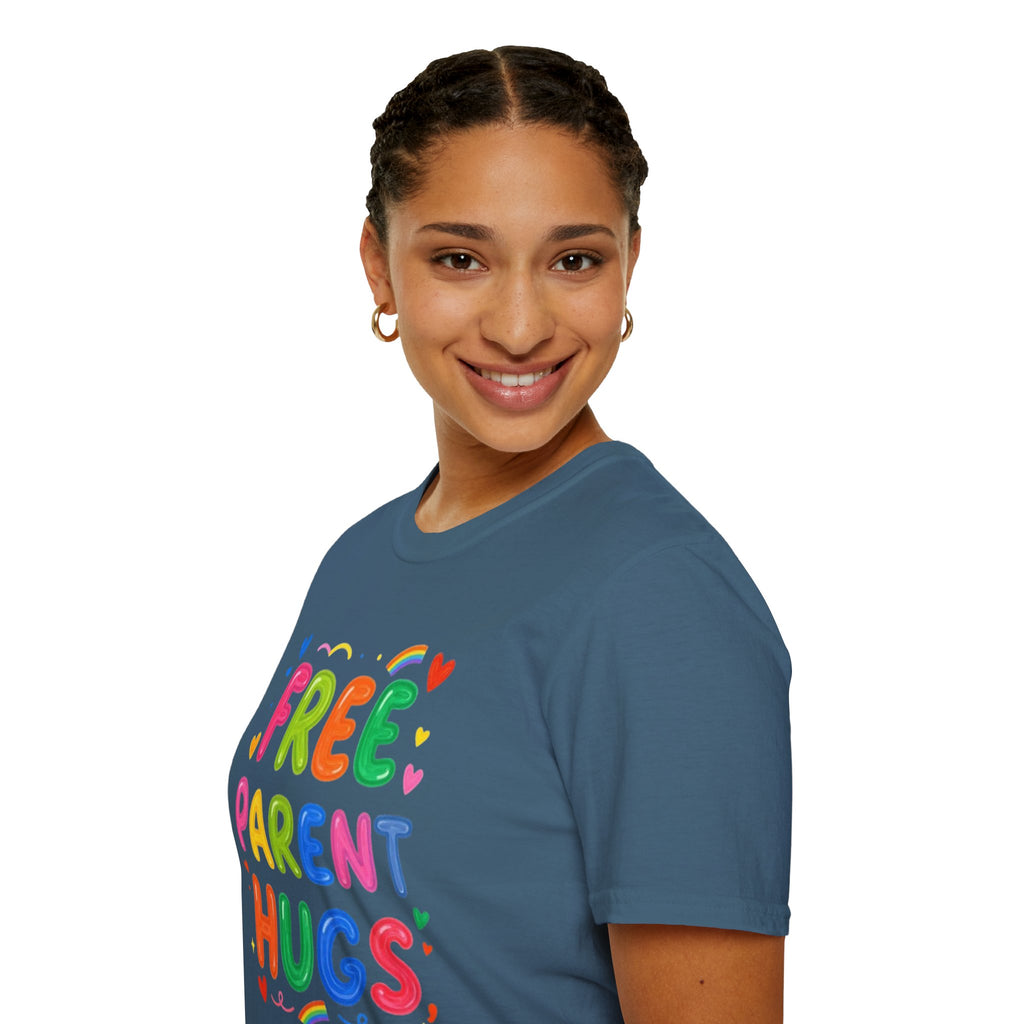 Free Parent Hugs Affirming T-Shirt