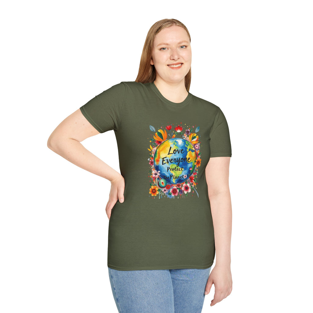 Love Everyone Protect The Planet T-Shirt