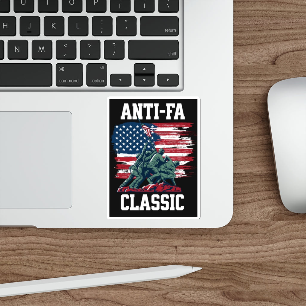 Die-Cut Stickers - Anti-Fa Classic - EqualiTees.Me
