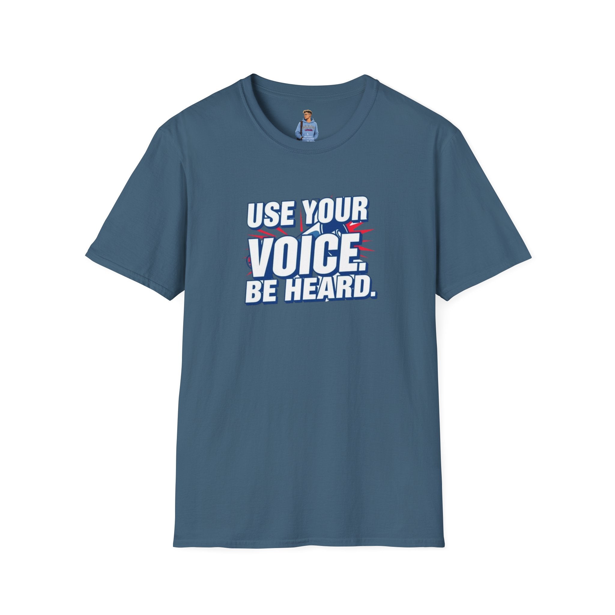 Camiseta de empoderamiento: usa tu voz y hazte escuchar