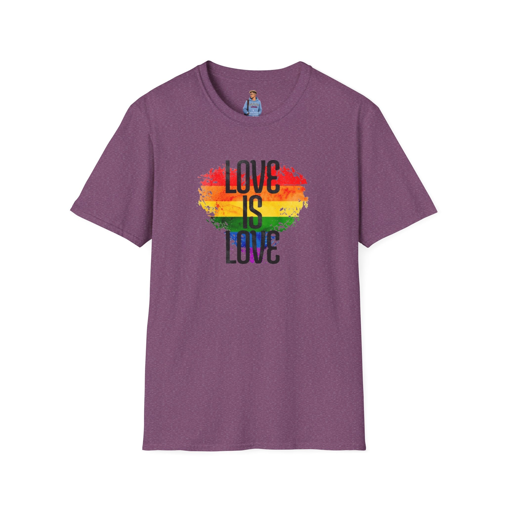 Pride Love Is Love Unisex Softstyle T-Shirt