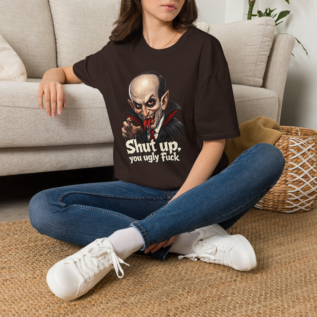 “Shut up, you ugly fuck” Funny graphic tee