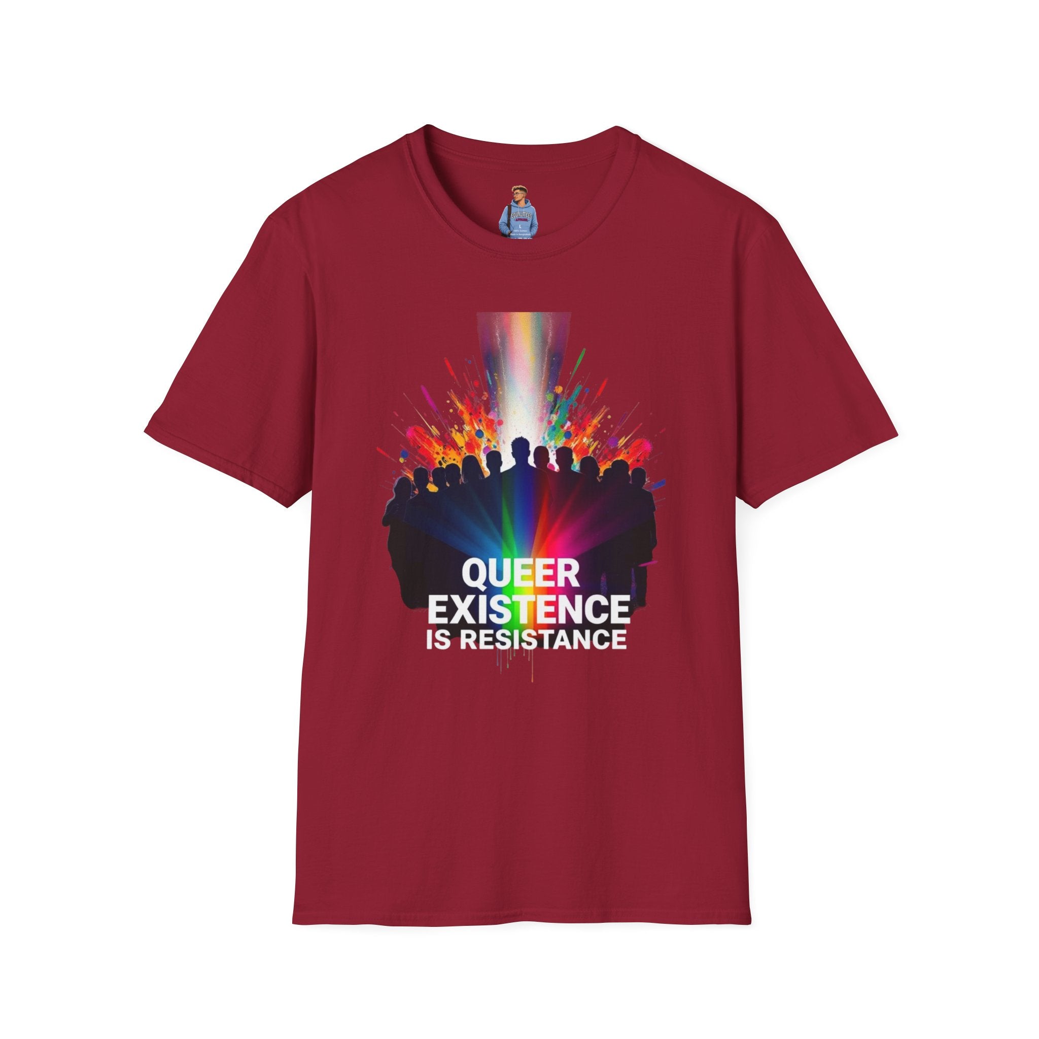 Queer Existence is Resistance Graphic T-Shirt